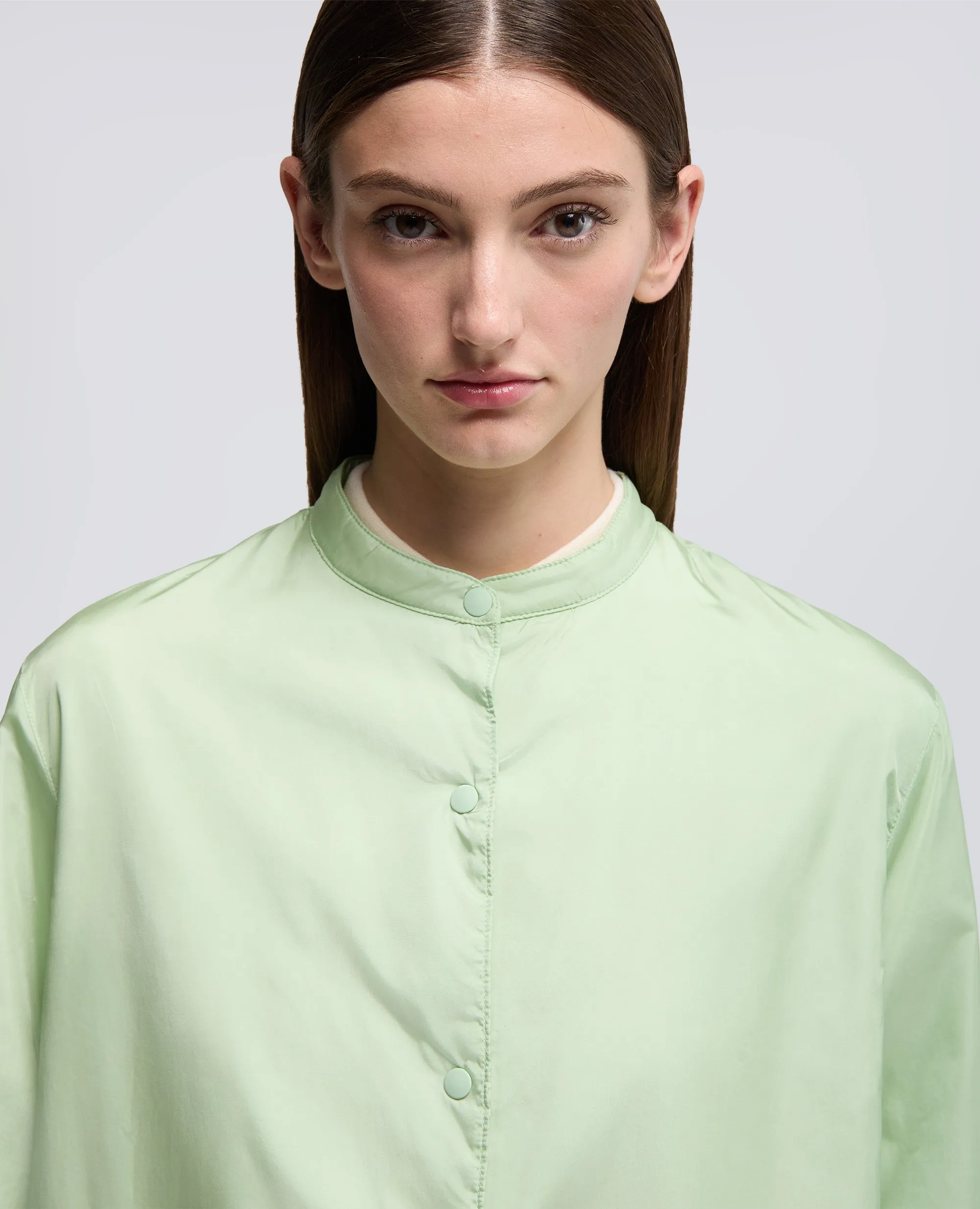 GIACCA CAMICIA IN TAFFETA TECNICO - LATTE MENTA sold by Aspesi product image thumbnail 4