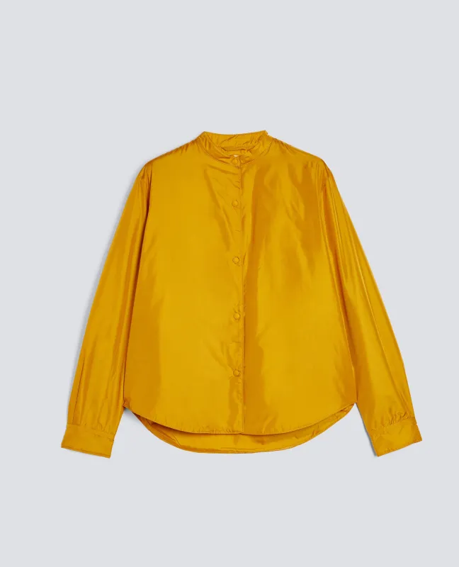 GIACCA CAMICIA IN TAFFETA TECNICO - GIALLO sold by Aspesi