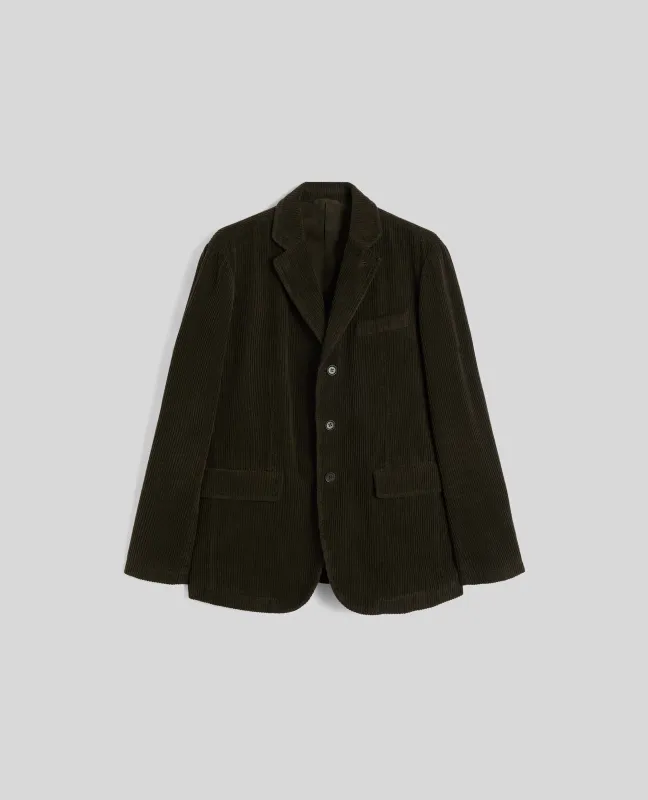 GIACCA KUKI IN VELLUTO A COSTE - MILITARE sold by Aspesi