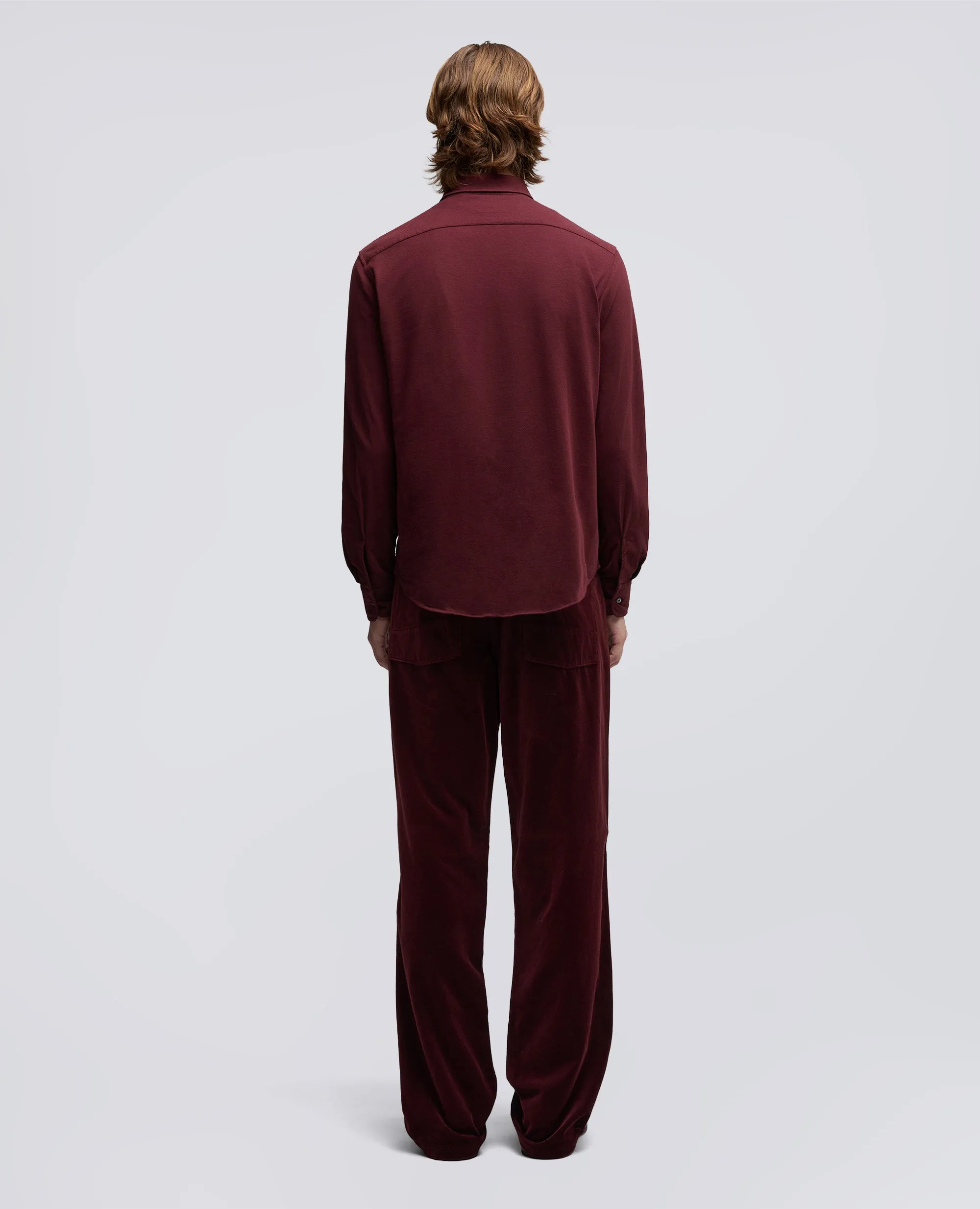 CAMICIA IN JERSEY VELLUTATO - BARBERA sold by Aspesi product image thumbnail 3