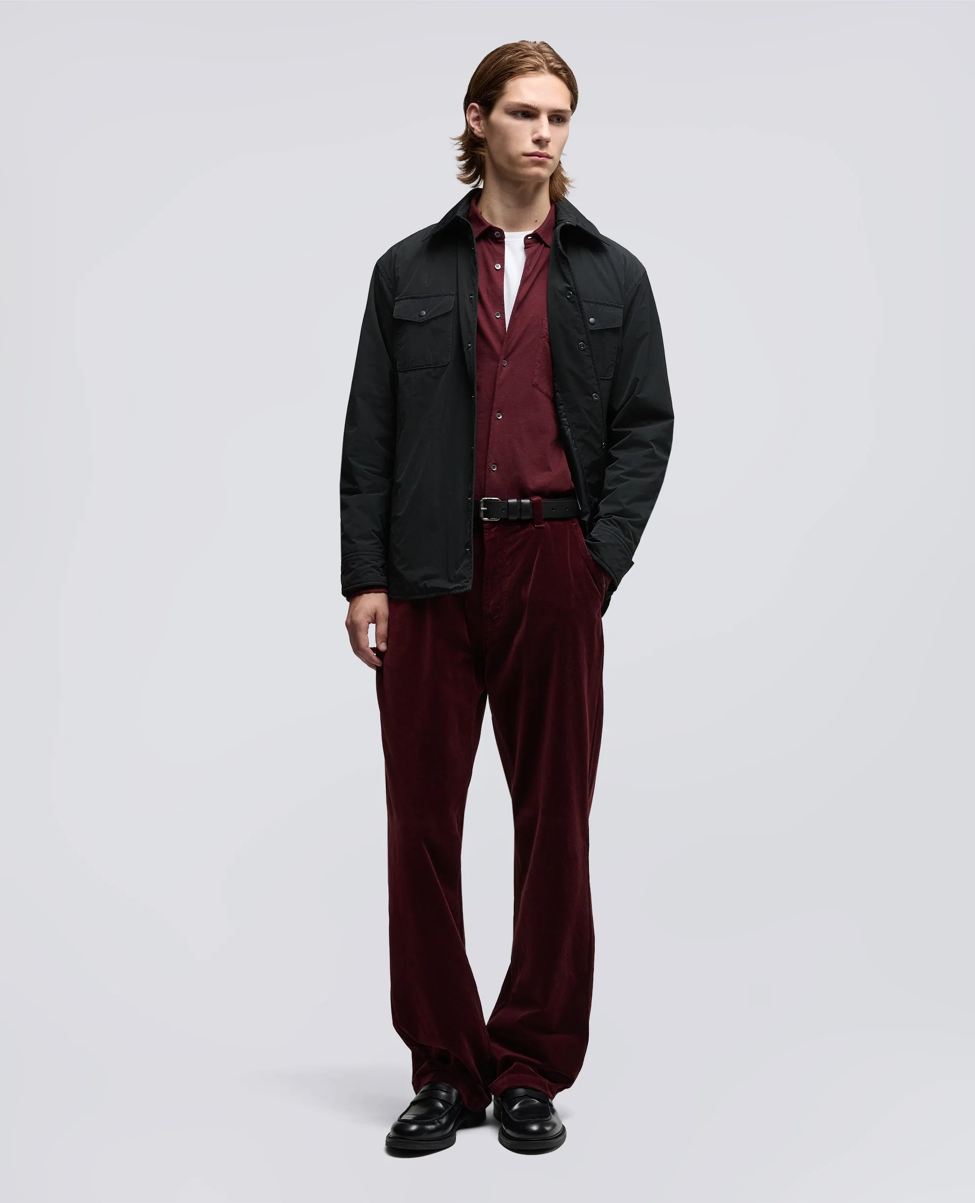 CAMICIA IN JERSEY VELLUTATO - BARBERA sold by Aspesi product image thumbnail 2