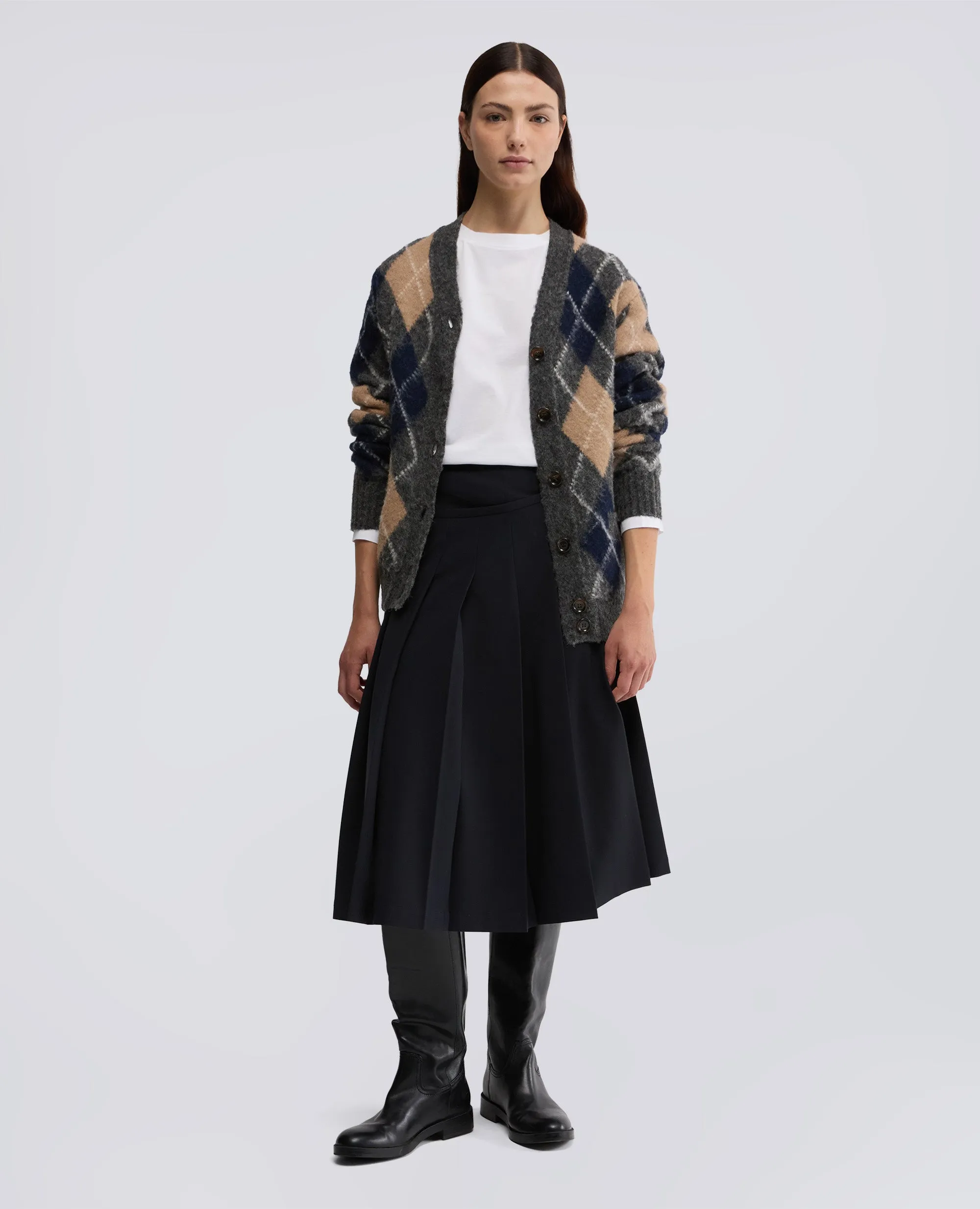 MAGLIA IN JERSEY DI COTONE - BIANCO sold by Aspesi product image thumbnail 2