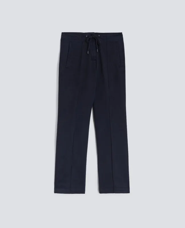 PANTALONE IN GABARDINA DI COTONE - NAVY sold by Aspesi