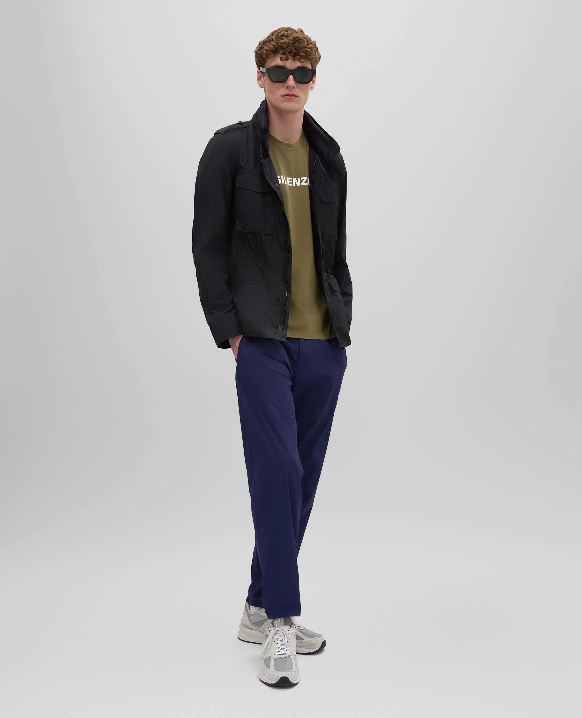 MINI FIELD JACKET IN NYLON - NERO sold by Aspesi product image thumbnail 2