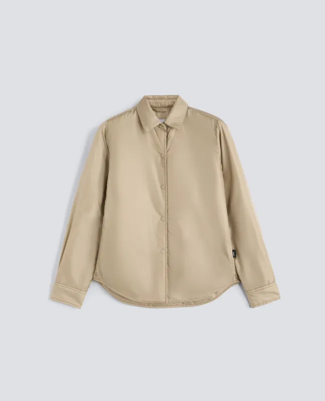 GIACCA CAMICIA GLUE - BEIGE sold by Aspesi