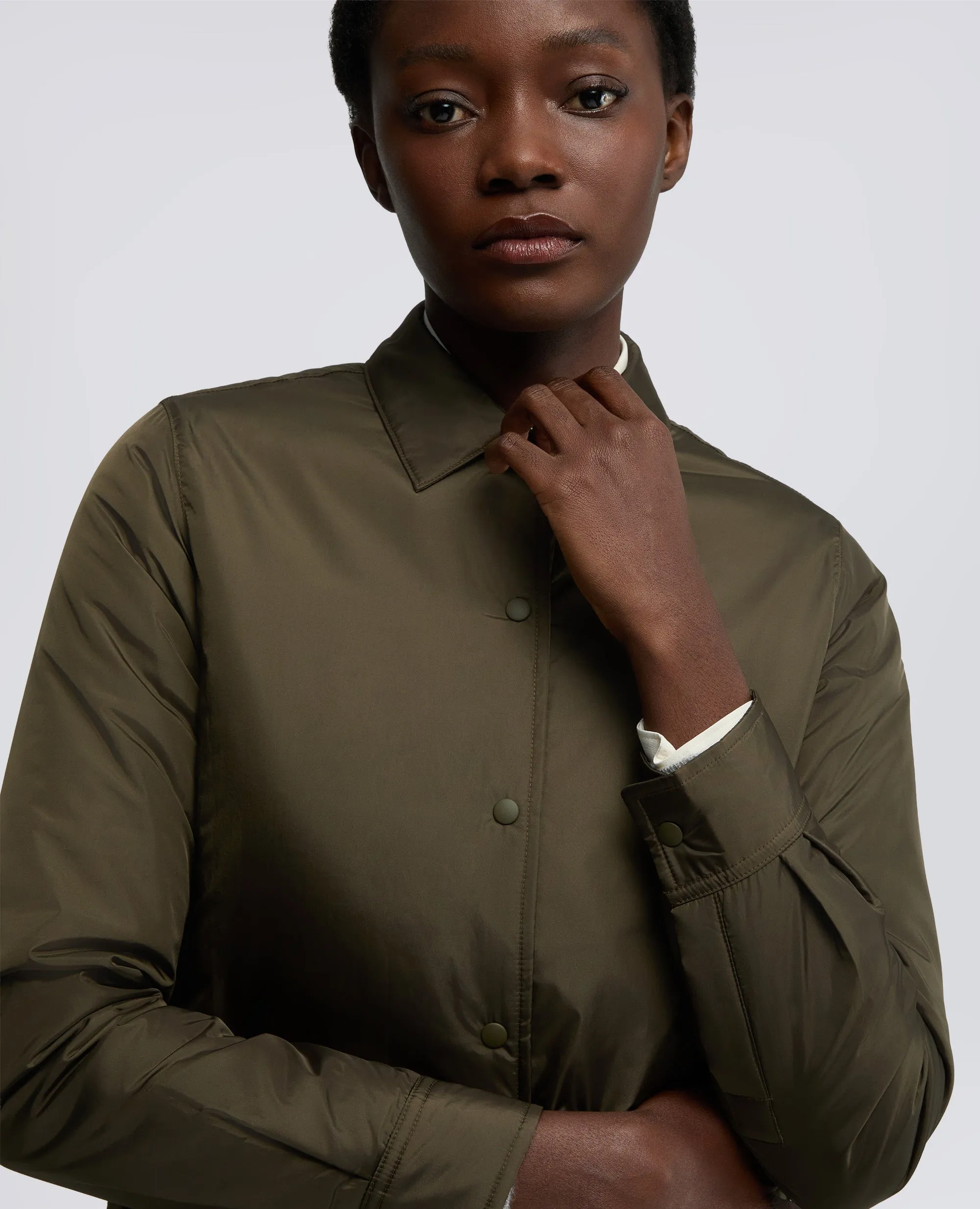 GIACCA CAMICIA GLUE - MILITARE sold by Aspesi product image thumbnail 4