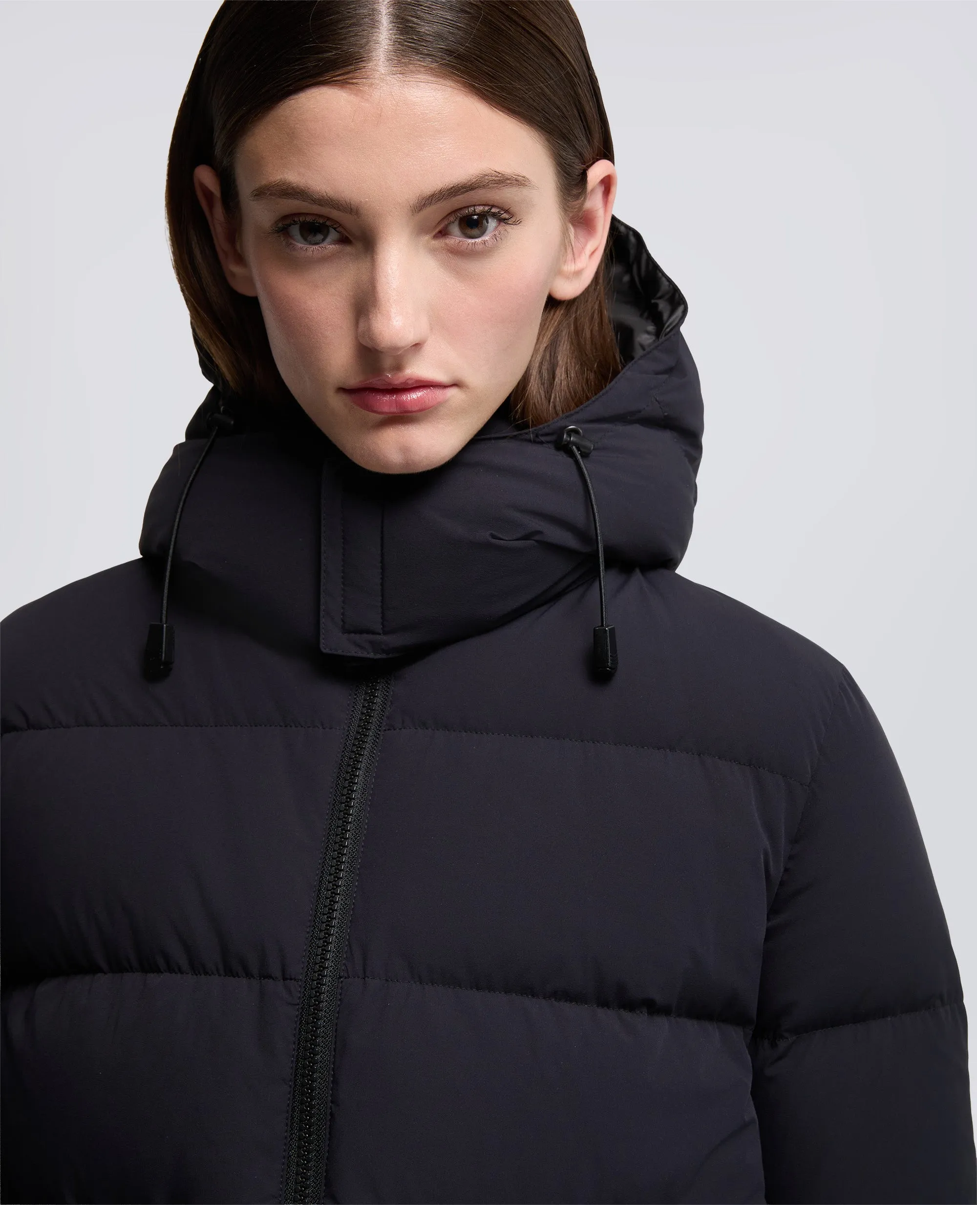 GIUBBOTTO DUVONCELLA SPECIAL IN NYLON STRETCH - NAVY sold by Aspesi product image thumbnail 4