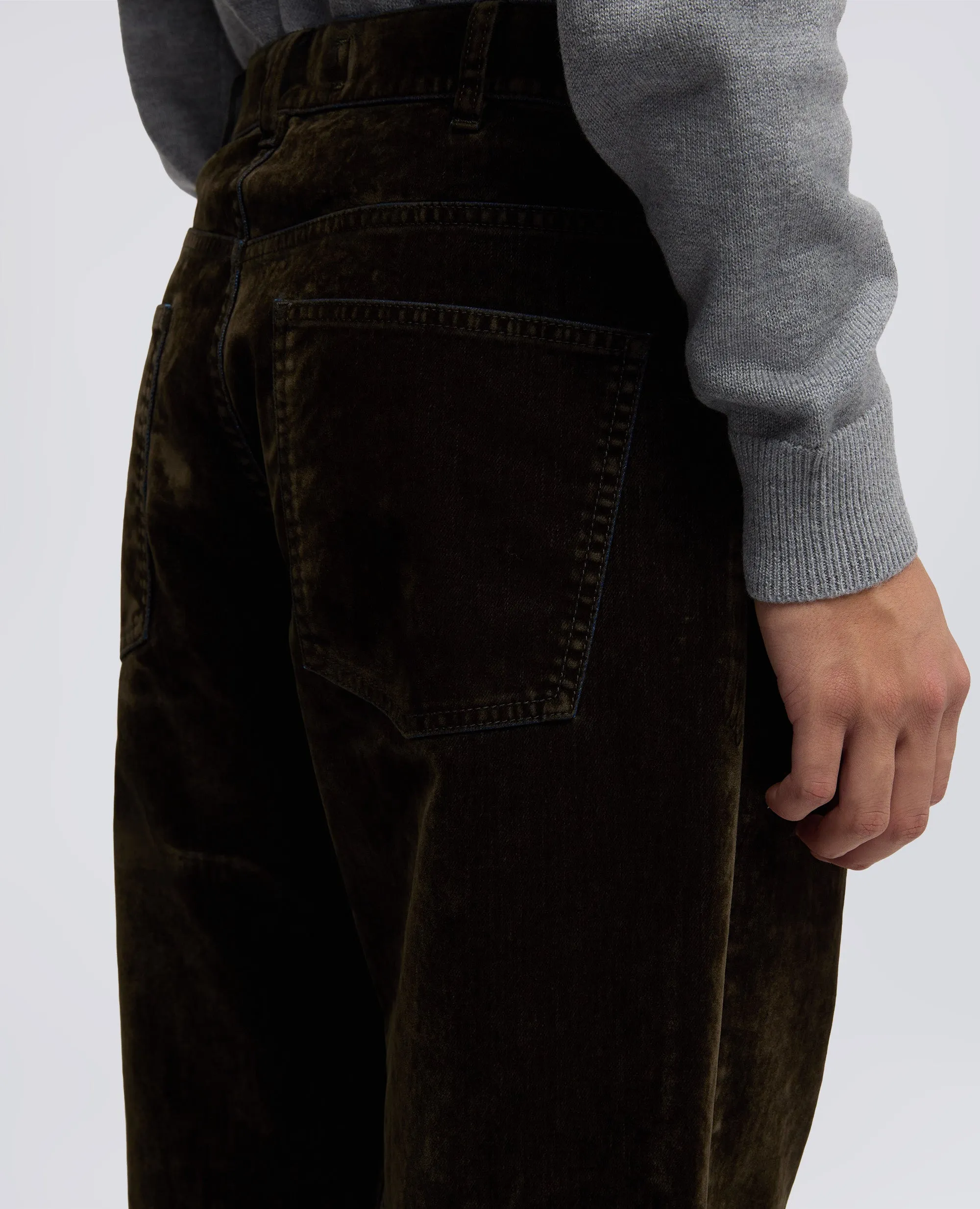 PANTALONE PRESS IN DENIM - MILITARE sold by Aspesi product image thumbnail 4