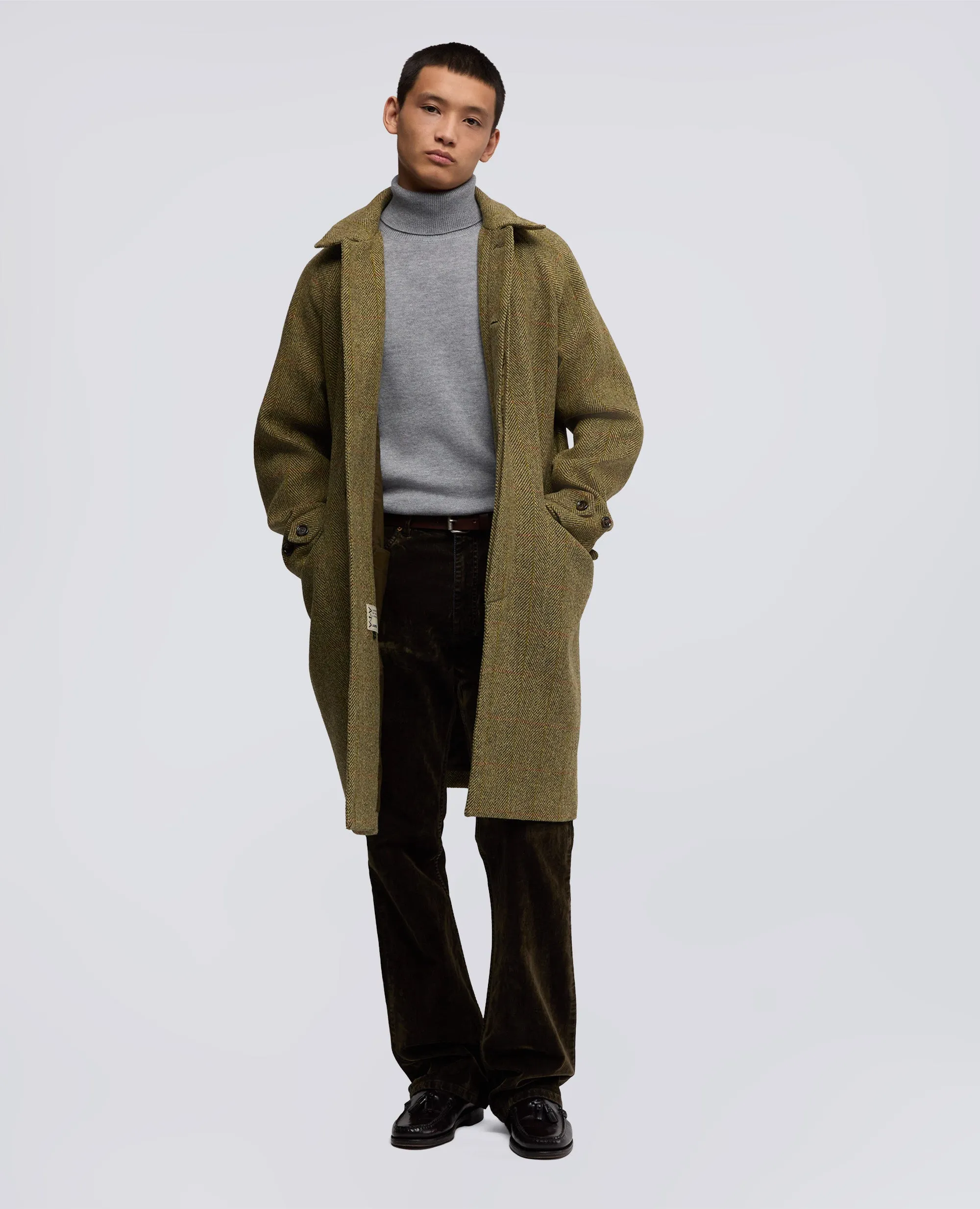 MAGLIA DOLCEVITA IN LANA SUPER GEELONG - GRIGIO sold by Aspesi product image thumbnail 2