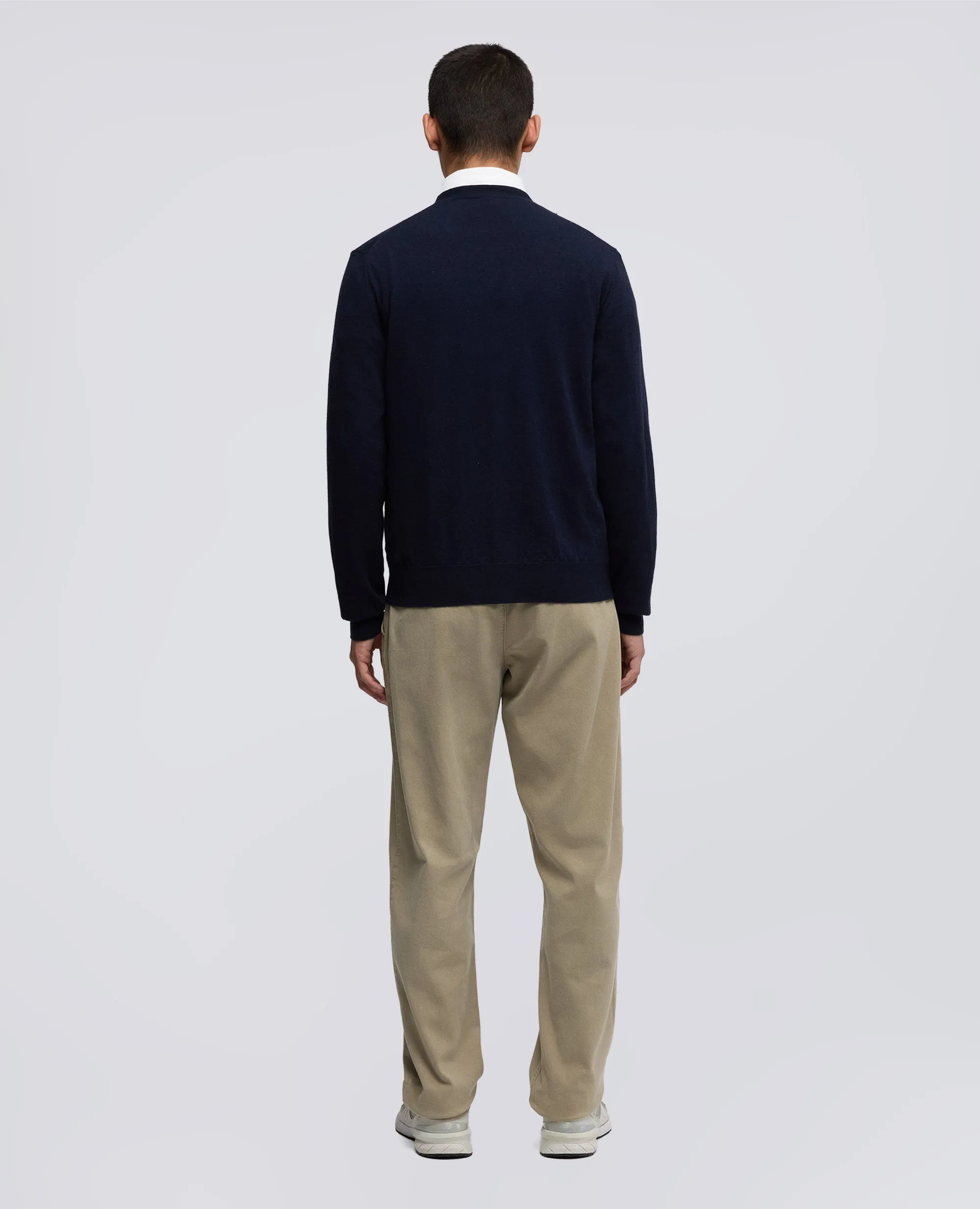 CARDIGAN IN LANA E CASHMERE - NAVY sold by Aspesi product image thumbnail 3