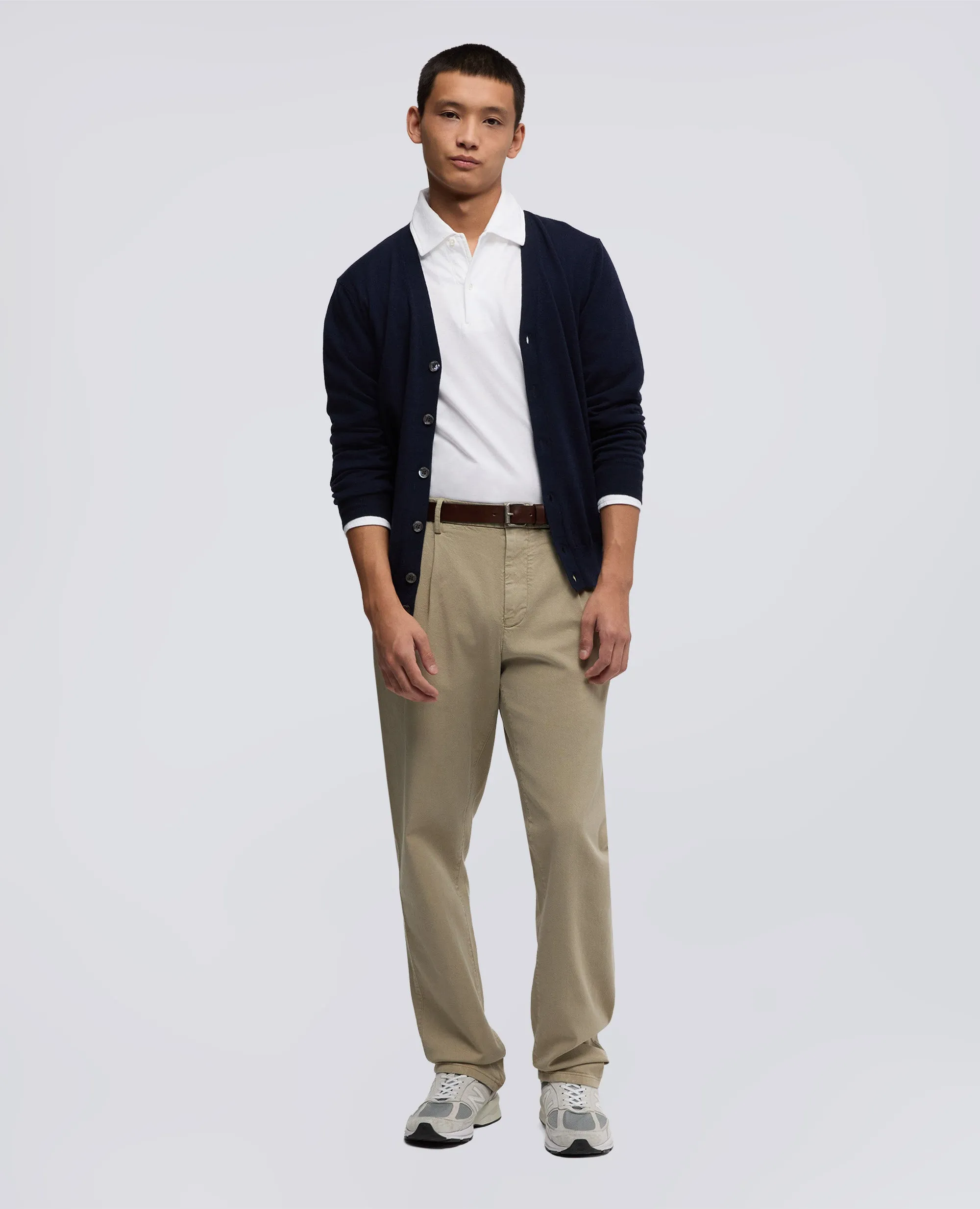 CARDIGAN IN LANA E CASHMERE - NAVY sold by Aspesi product image thumbnail 2