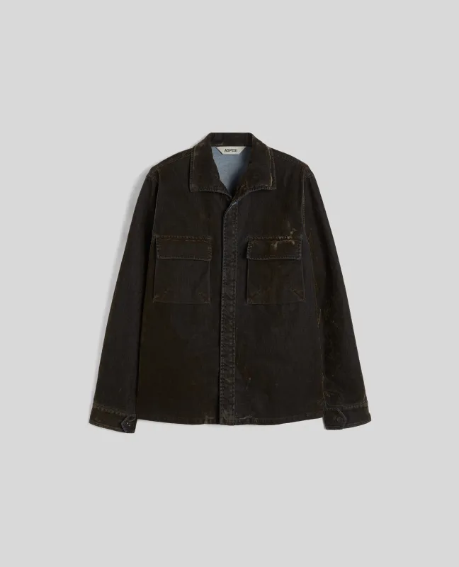 CAMICIA MILITARE IN DENIM - MILITARE sold by Aspesi