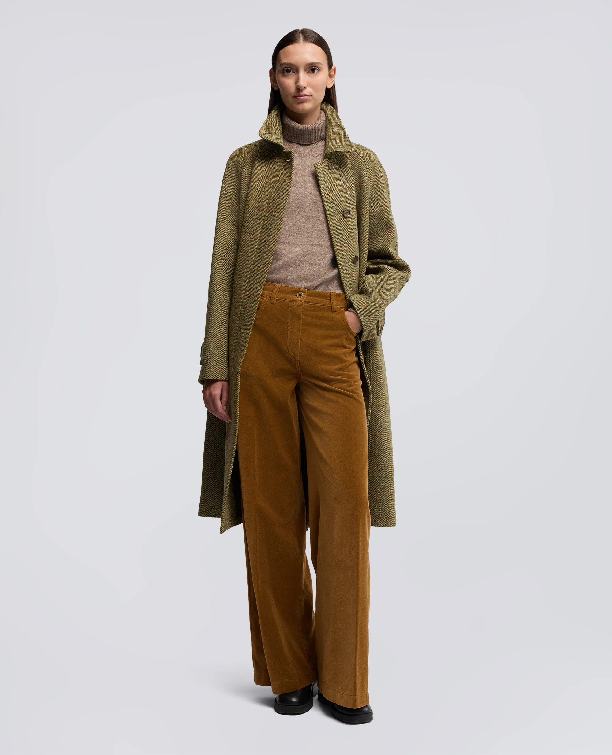 MAGLIA DOLCEVITA IN MISTO LANA, YAK E CASHMERE - TORTORA sold by Aspesi product image thumbnail 2