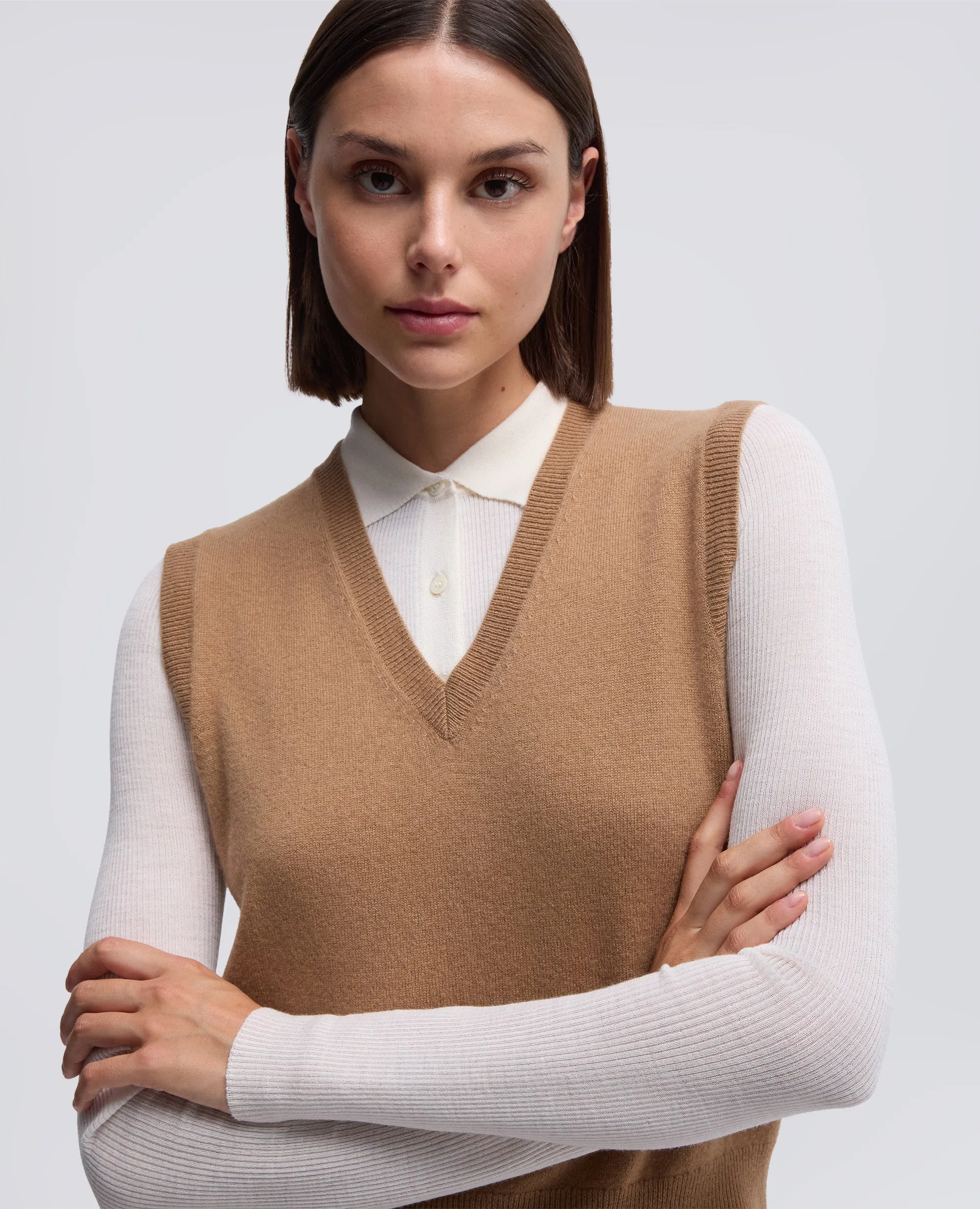 GILET IN LANA CASHMERE - CAMMELLO sold by Aspesi product image thumbnail 4
