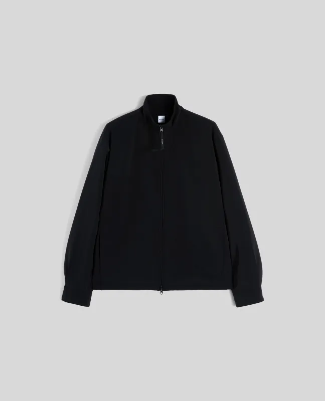 GIUBBOTTO MACK IN TWILL DI TESSUTO TECNICO - NERO sold by Aspesi