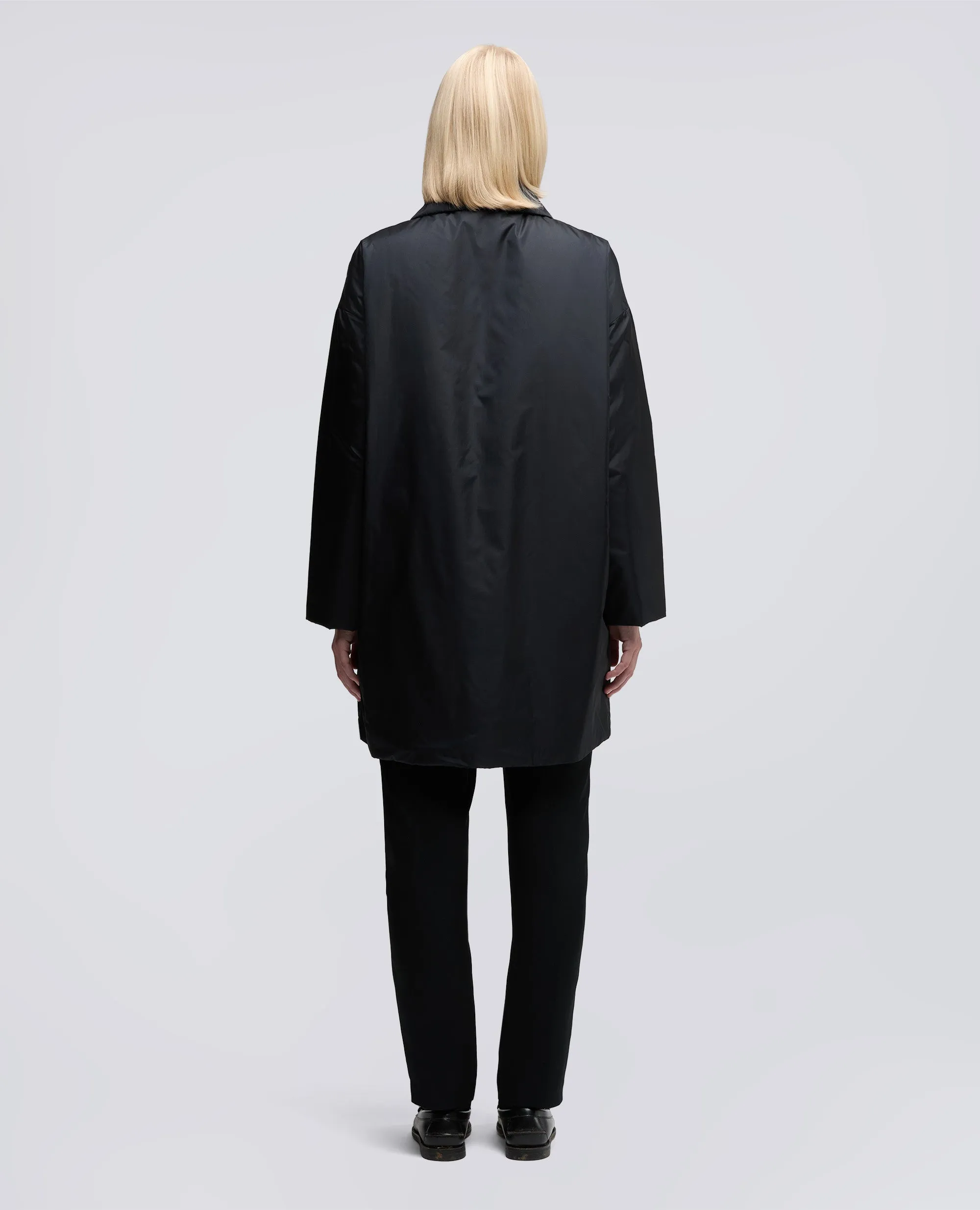 CAPPOTTO TEENA IN NYLON - NERO sold by Aspesi product image thumbnail 4