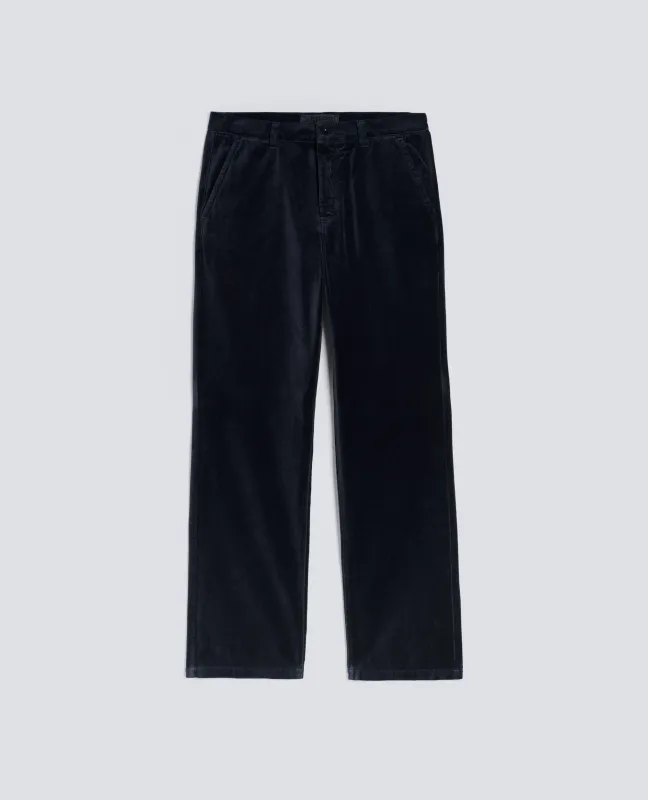 PANTALONE LAB WORKWEAR IN TELA DI COTONE - NAVY sold by Aspesi