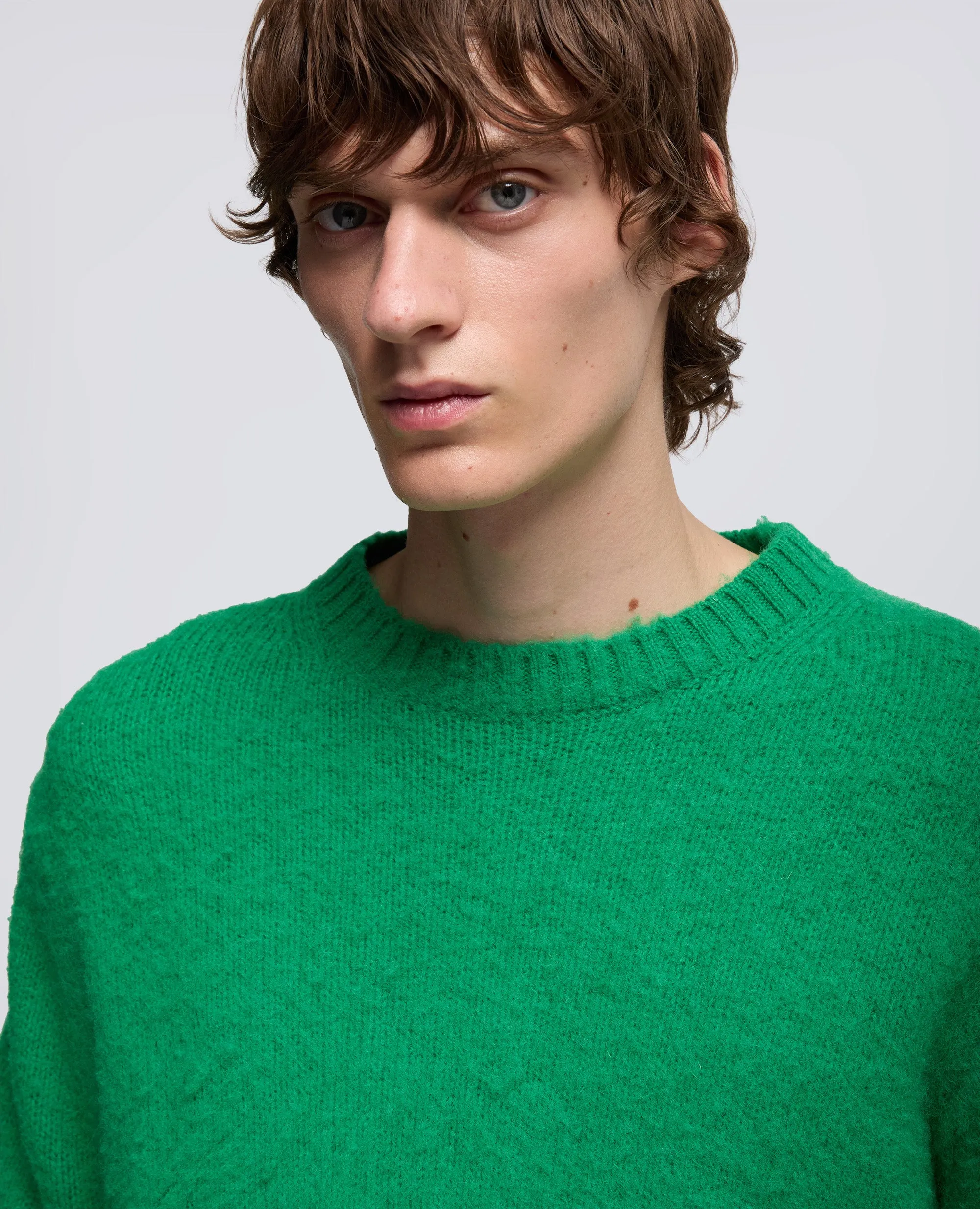 MAGLIA GIROCOLLO IN LANA SHETLAND - BANDIERA sold by Aspesi product image thumbnail 4