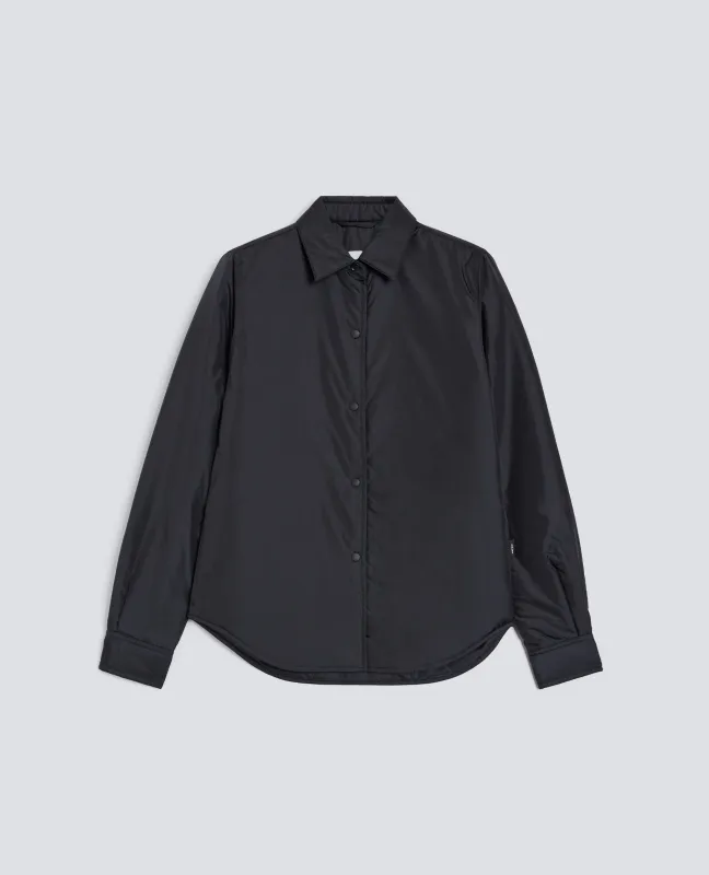 GIACCA CAMICIA GLUE - NERO sold by Aspesi