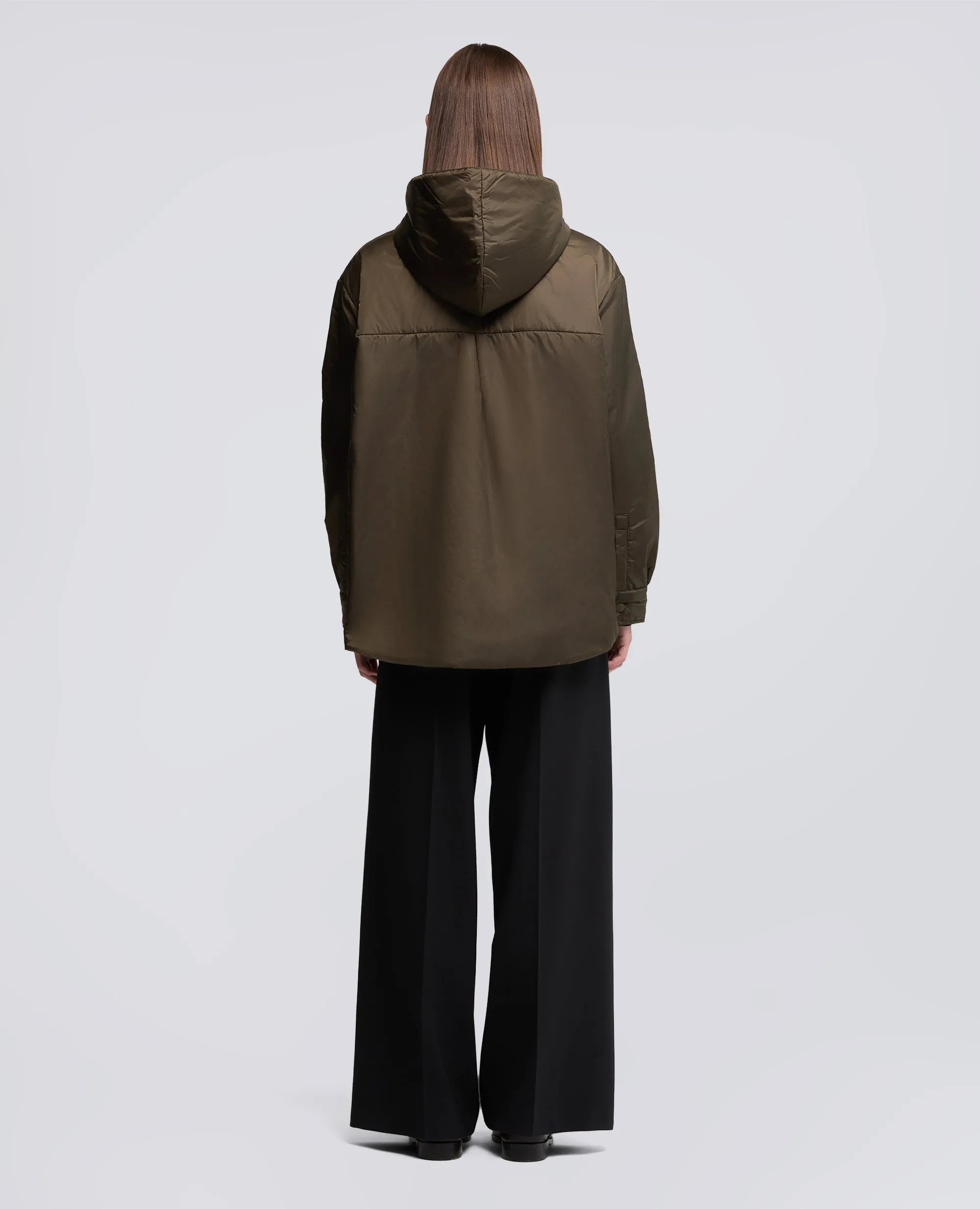 GIUBBOTTO BETH IN NYLON - MILITARE sold by Aspesi product image thumbnail 3