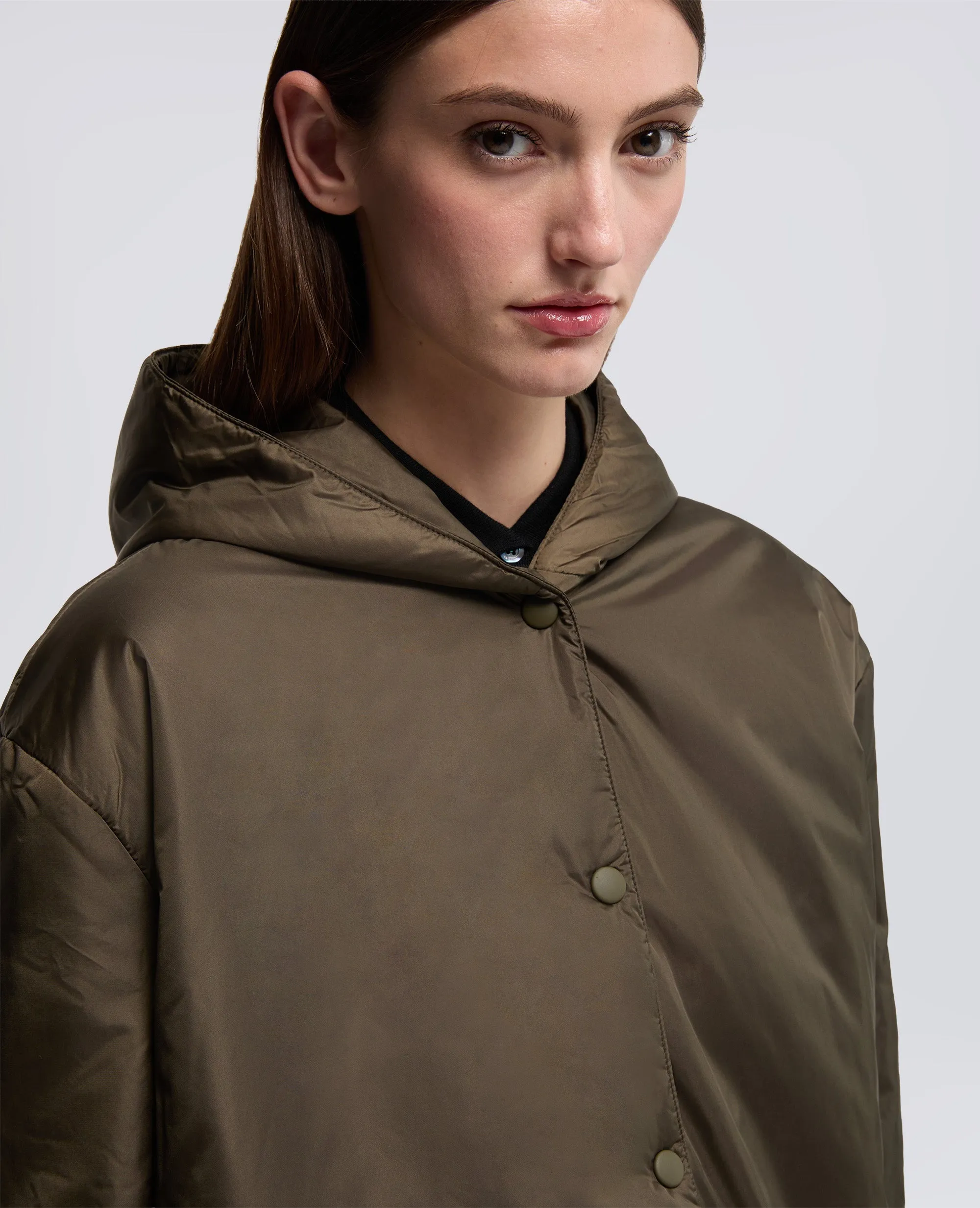 GIUBBOTTO BETH IN NYLON - MILITARE sold by Aspesi product image thumbnail 4