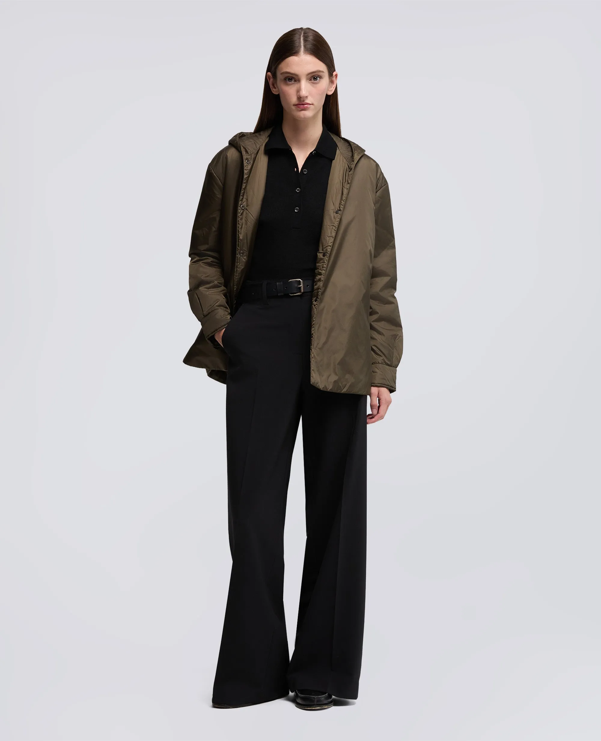 GIUBBOTTO BETH IN NYLON - MILITARE sold by Aspesi product image thumbnail 2