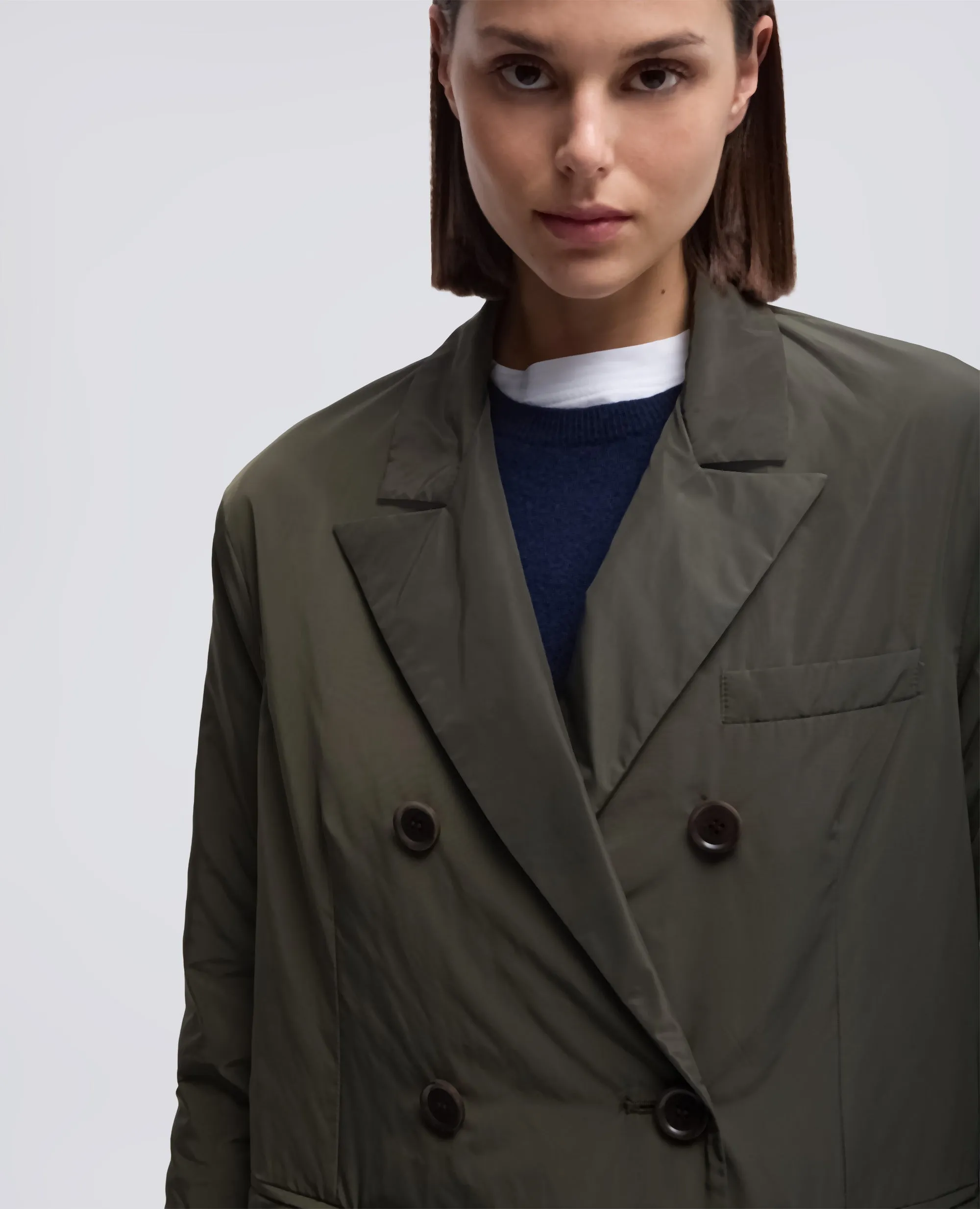 GIACCA KORINE IN TESSUTO TECNICO - MILITARE sold by Aspesi product image thumbnail 4