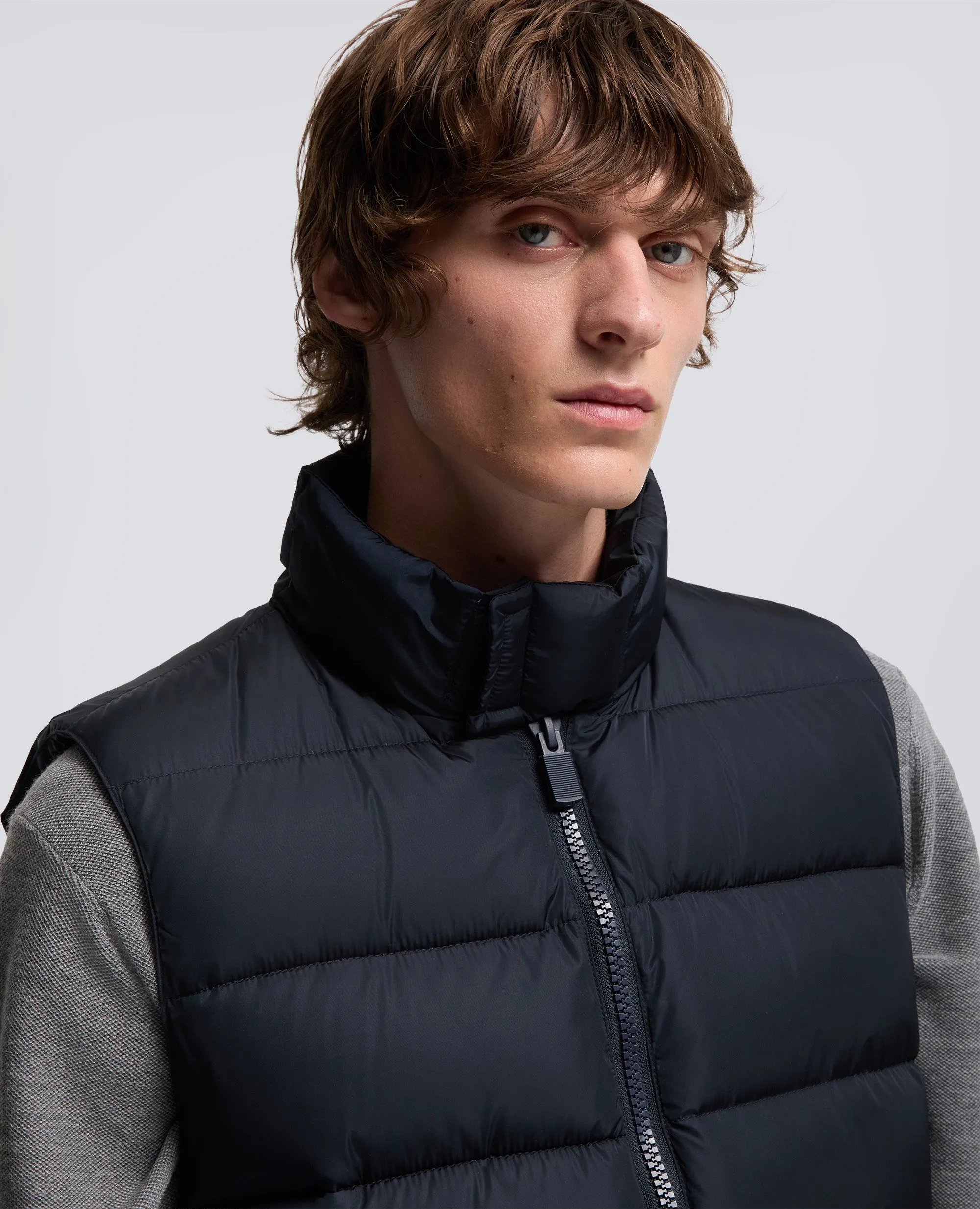 GILET PIUMA SLIM RE - NAVY sold by Aspesi product image thumbnail 4