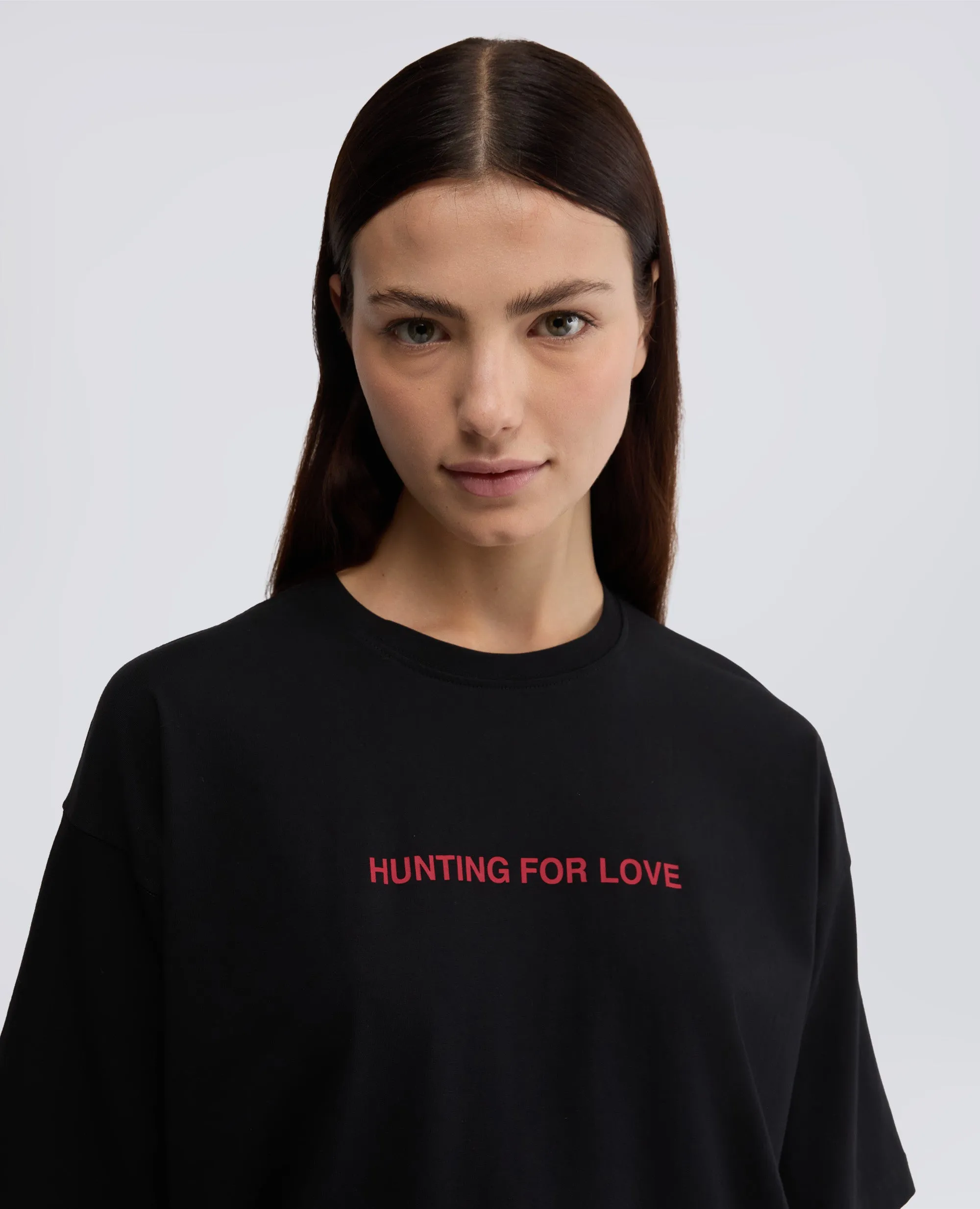 TSHIRT IN JERSEY CON STAMPA - NERO sold by Aspesi product image thumbnail 4