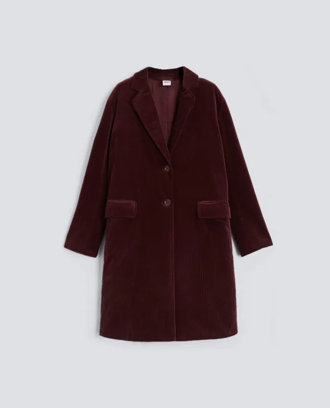 CAPPOTTO IN VELLUTO A COSTE - BARBERA sold by Aspesi