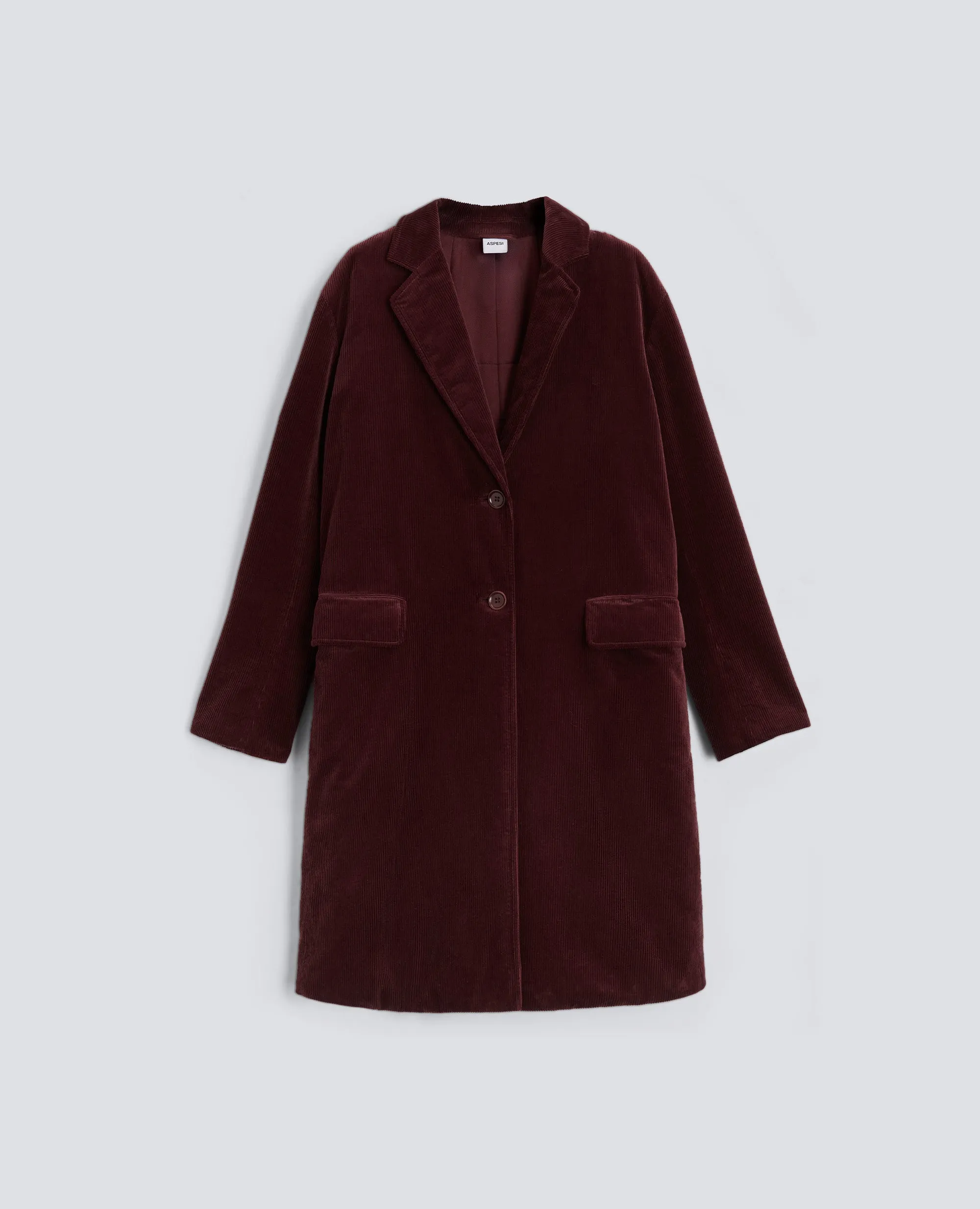 CAPPOTTO IN VELLUTO A COSTE - BARBERA sold by Aspesi