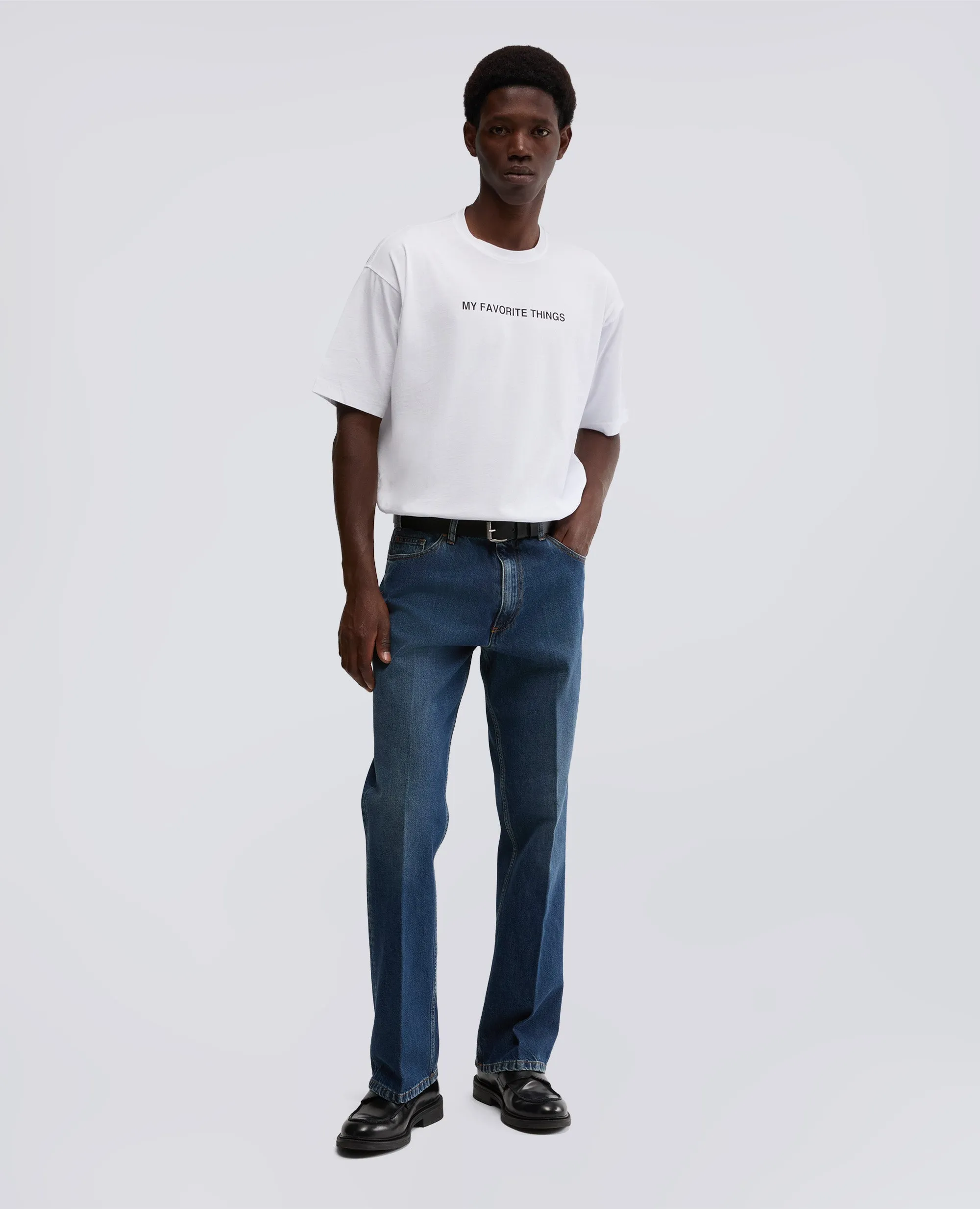 TSHIRT GIROCOLLO CON STAMPA - BIANCO sold by Aspesi product image thumbnail 2