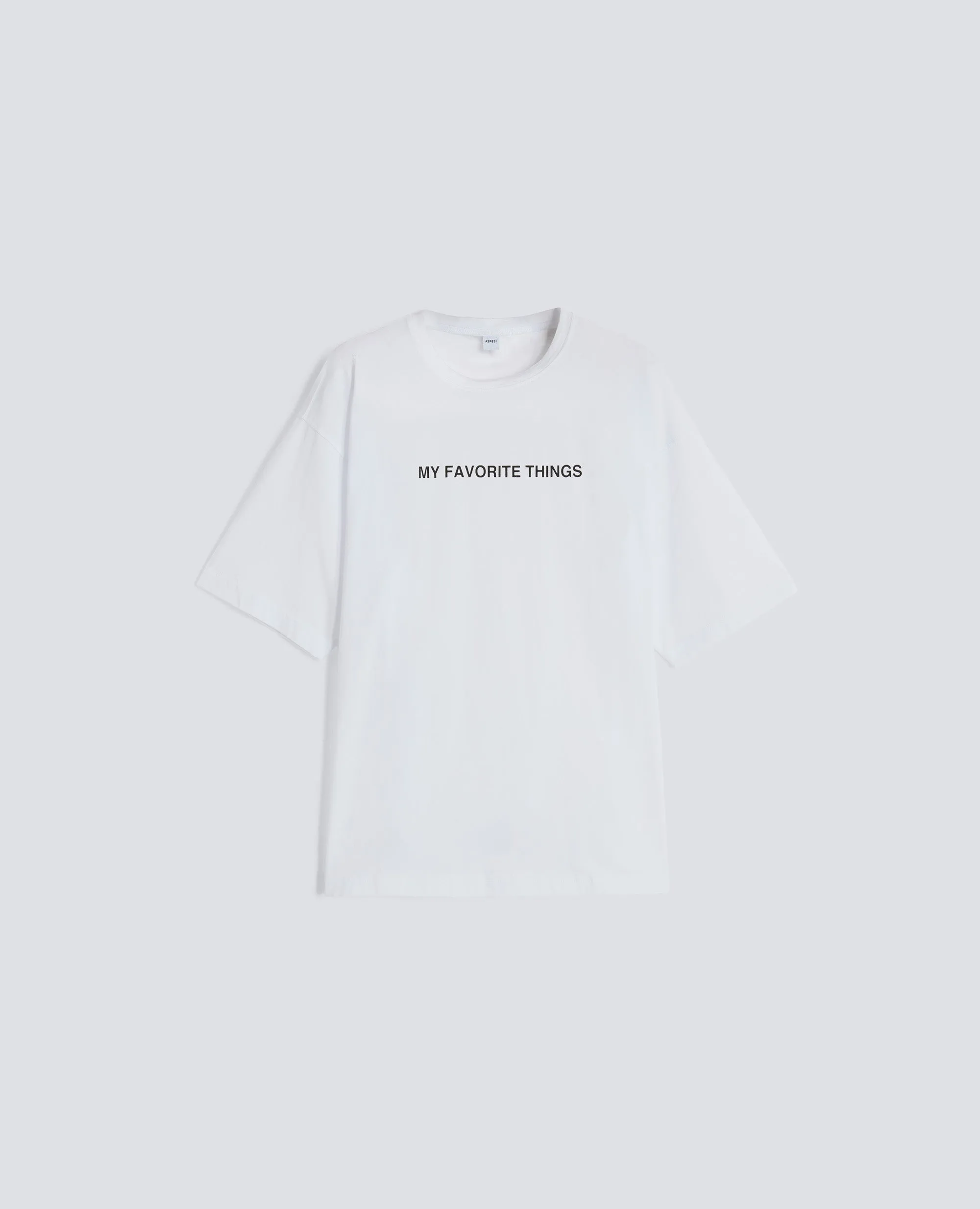 TSHIRT GIROCOLLO CON STAMPA - BIANCO sold by Aspesi