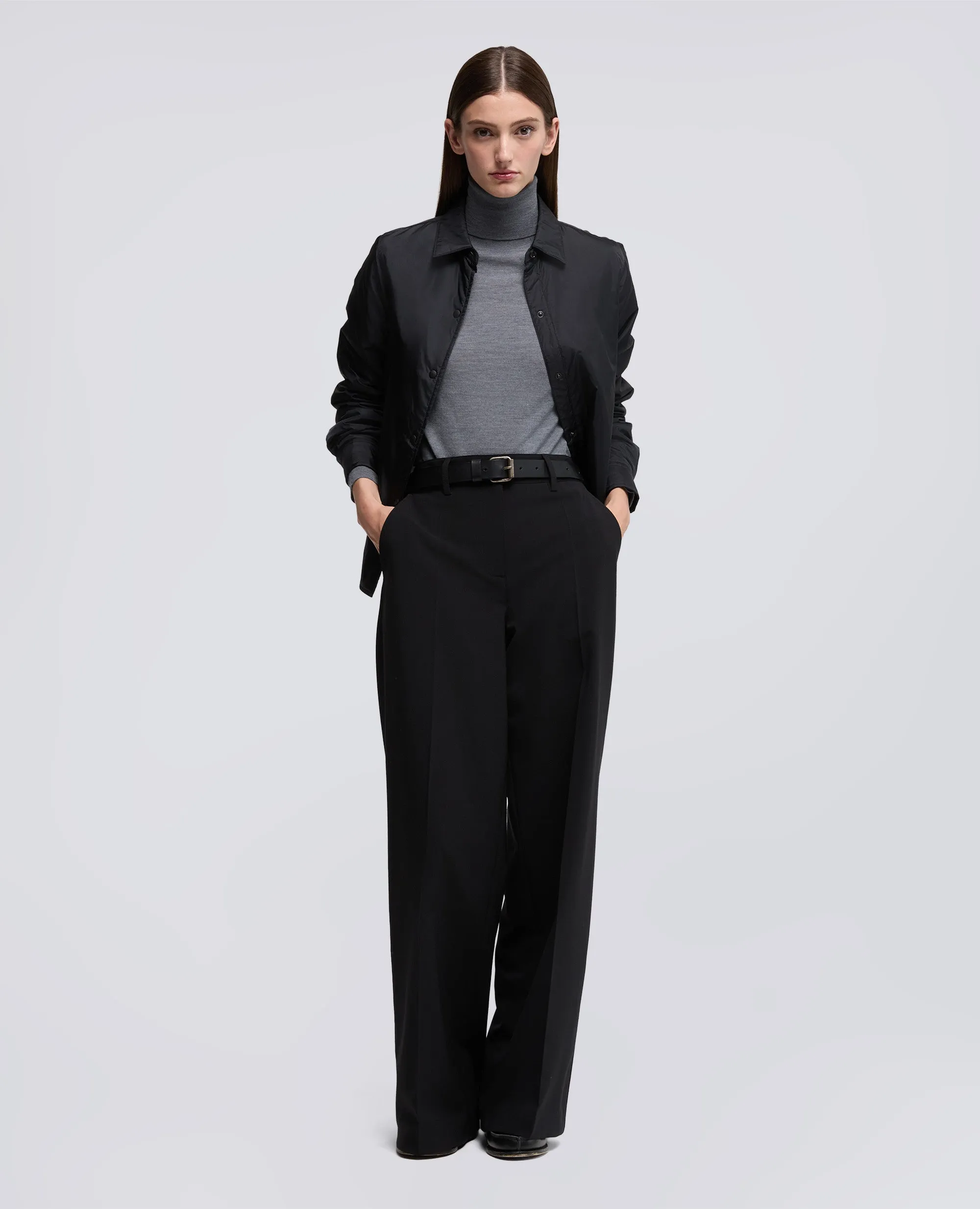 MAGLIA DOLCEVITA IN LANA MERINO - GRIGIO sold by Aspesi product image thumbnail 2