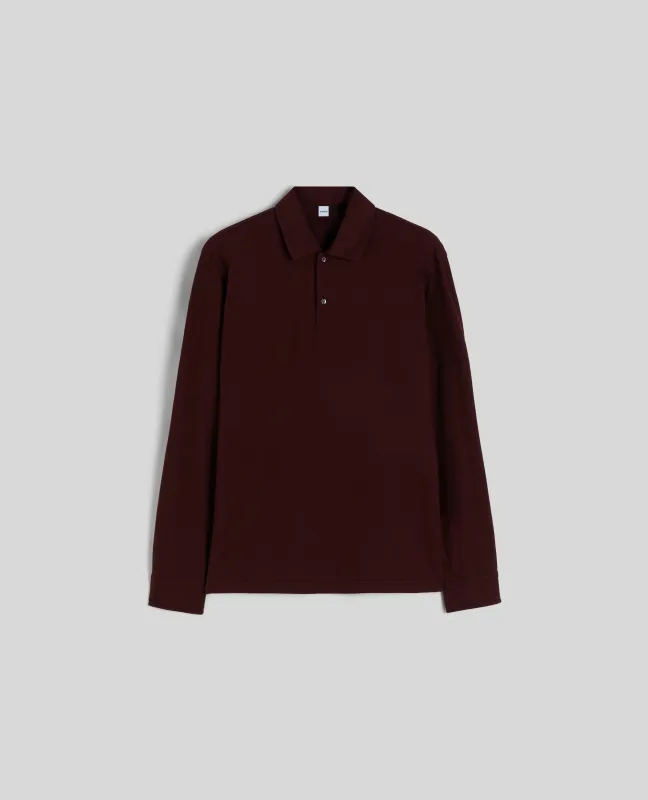 POLO IN JERSEY DI COTONE - BARBERA sold by Aspesi