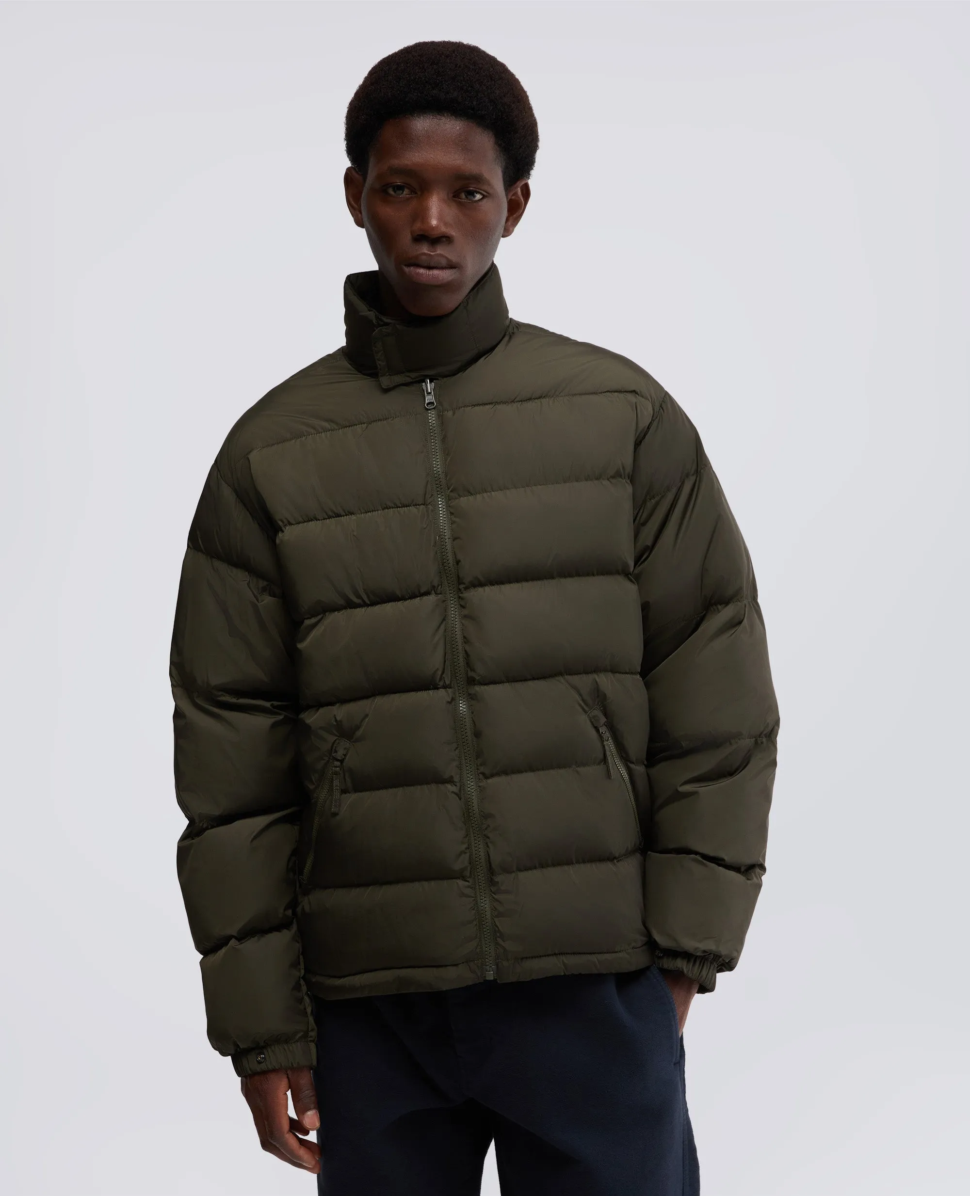 GIUBBOTTO PORTO IN TAFFETA TECNICO - NAVY sold by Aspesi product image thumbnail 5