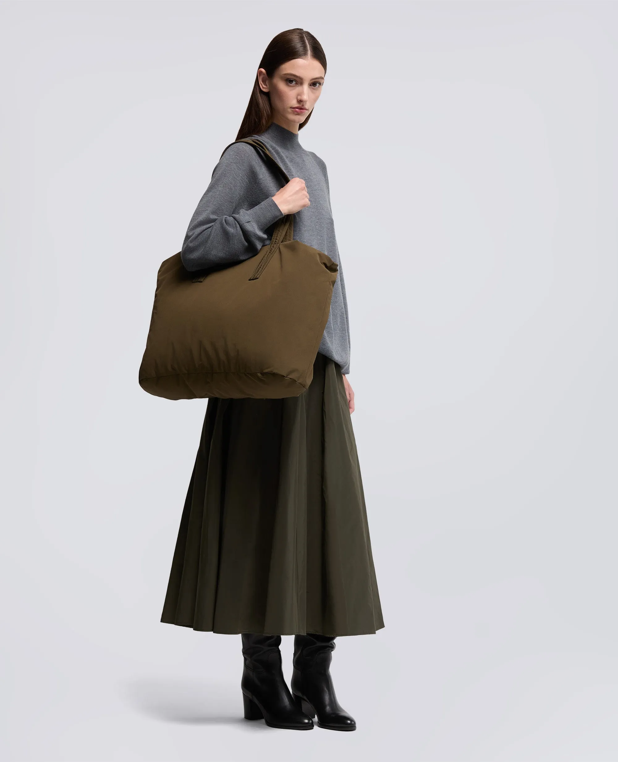 BORSA SHOPPER IN TESSUTO RIPSTOP - MILITARE sold by Aspesi product image thumbnail 4