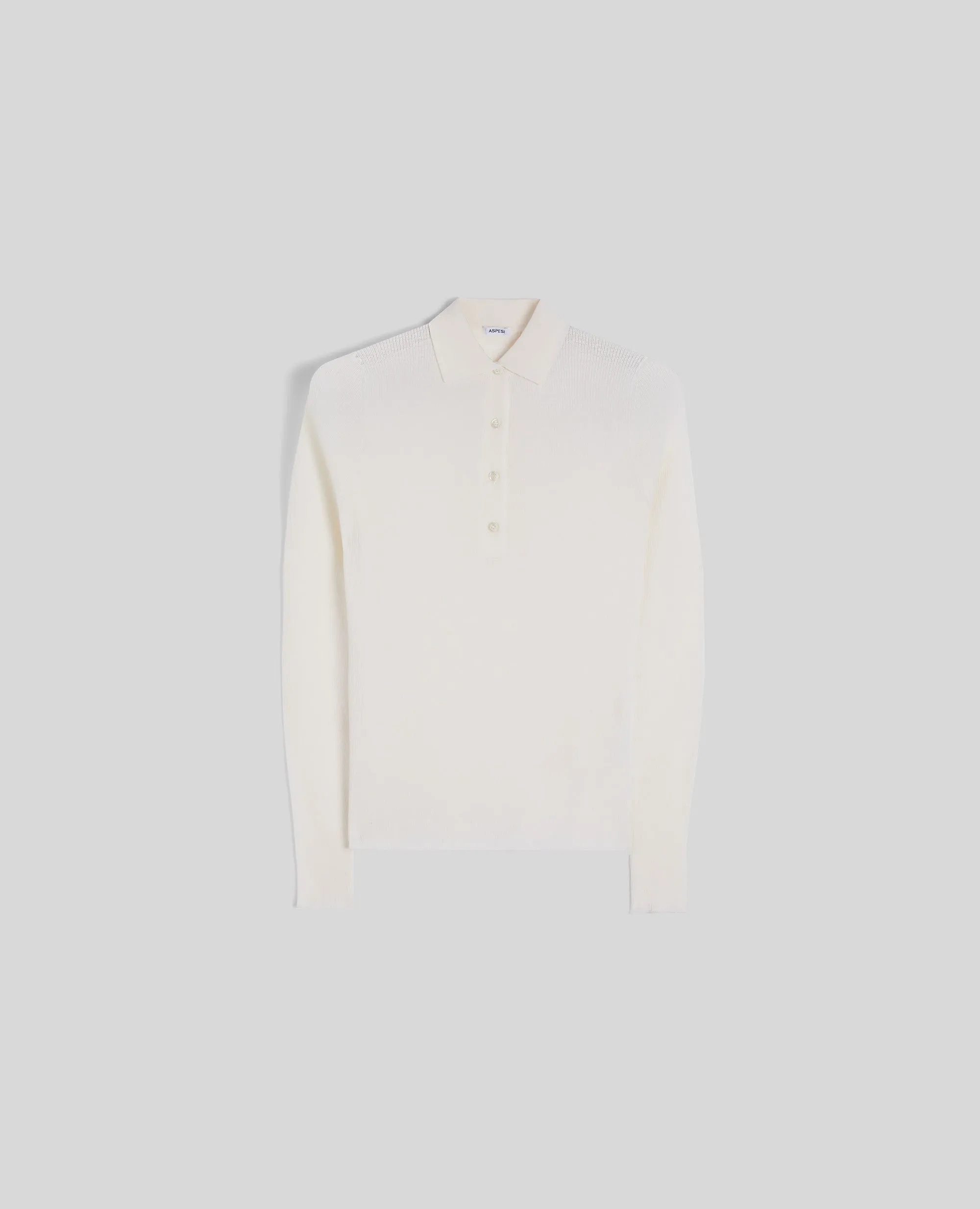 POLO IN LANA MERINO - NATURALE sold by Aspesi