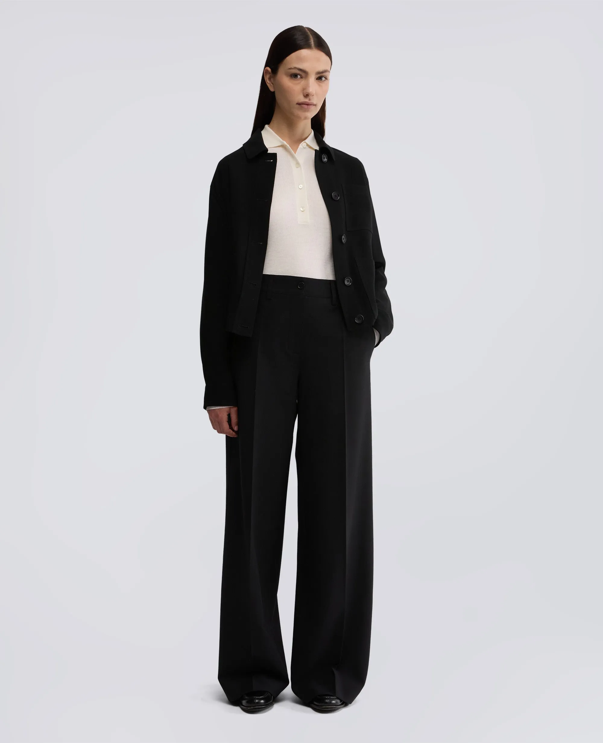 POLO IN LANA MERINO - NATURALE sold by Aspesi product image thumbnail 2