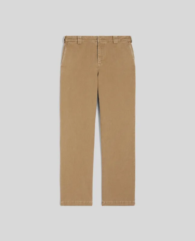 PANTALONE ADRIEN IN GABARDINA DI COTONE - COLONIALE made by Aspesi