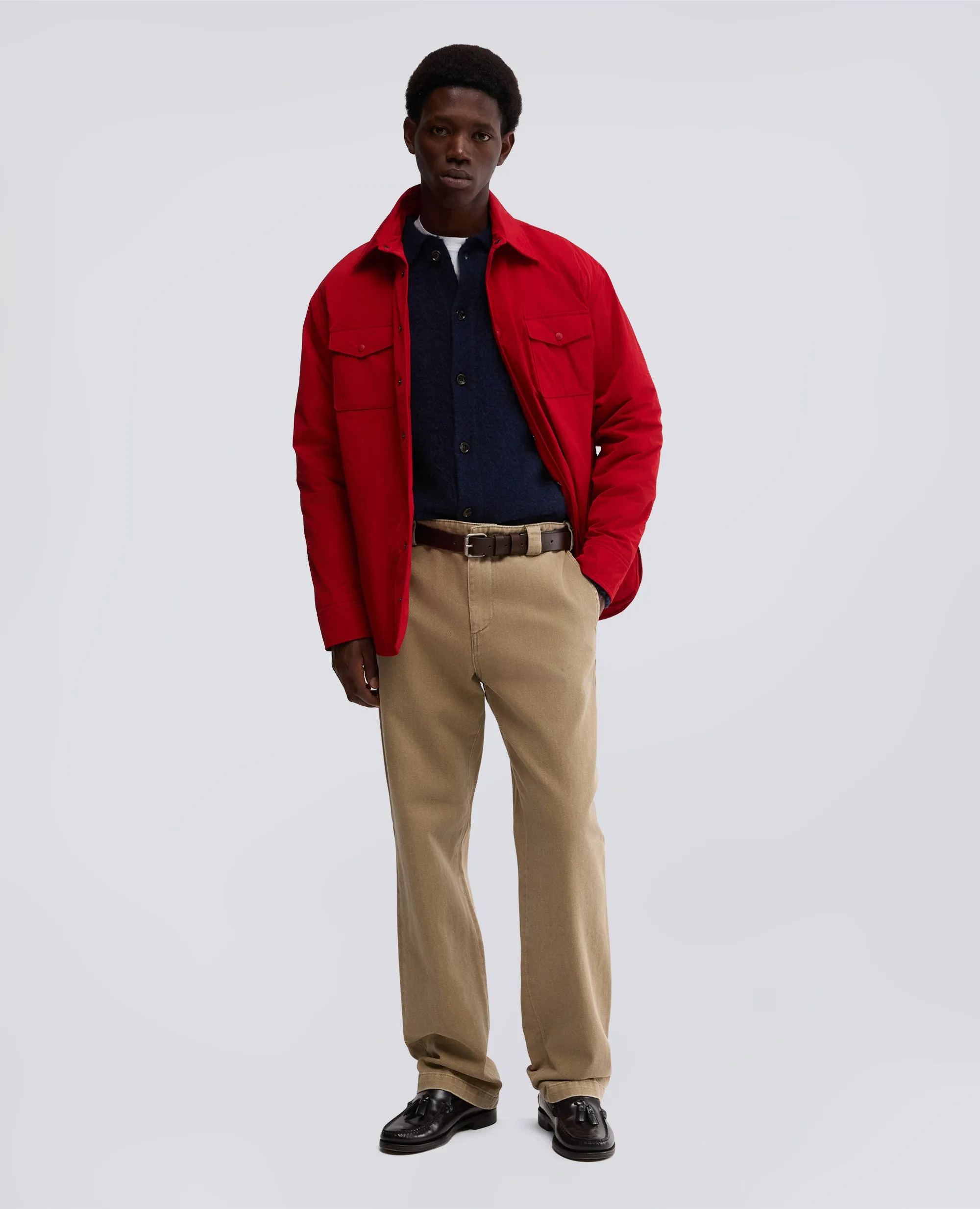 PANTALONE ADRIEN IN GABARDINA DI COTONE - COLONIALE sold by Aspesi product image thumbnail 2