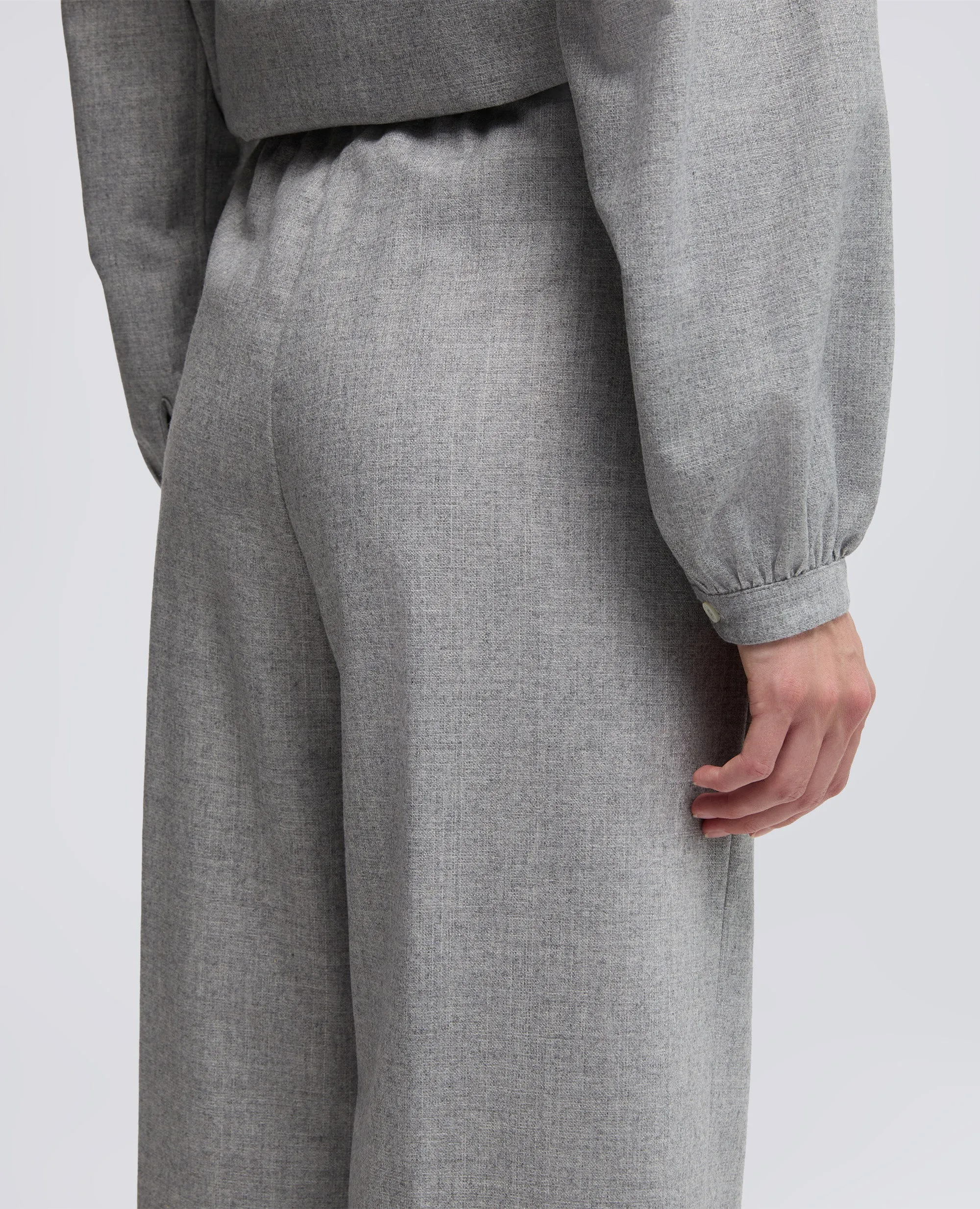 PANTALONI IN MISTO LANA E CASHMERE - GRIGIO sold by Aspesi product image thumbnail 4