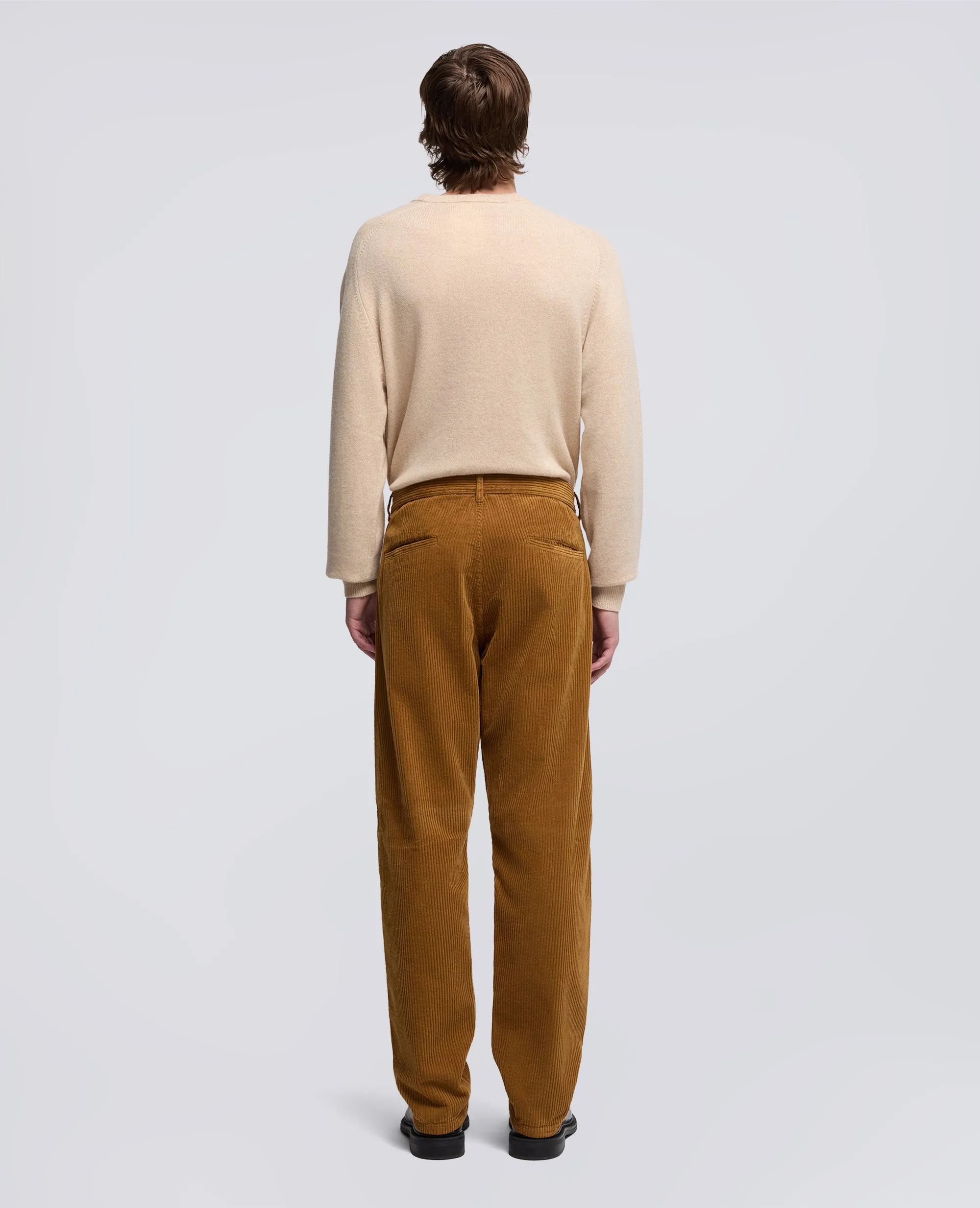 PANTALONE CHINO FUNZIONALE IN VELLUTO - BISCOTTO sold by Aspesi product image thumbnail 3