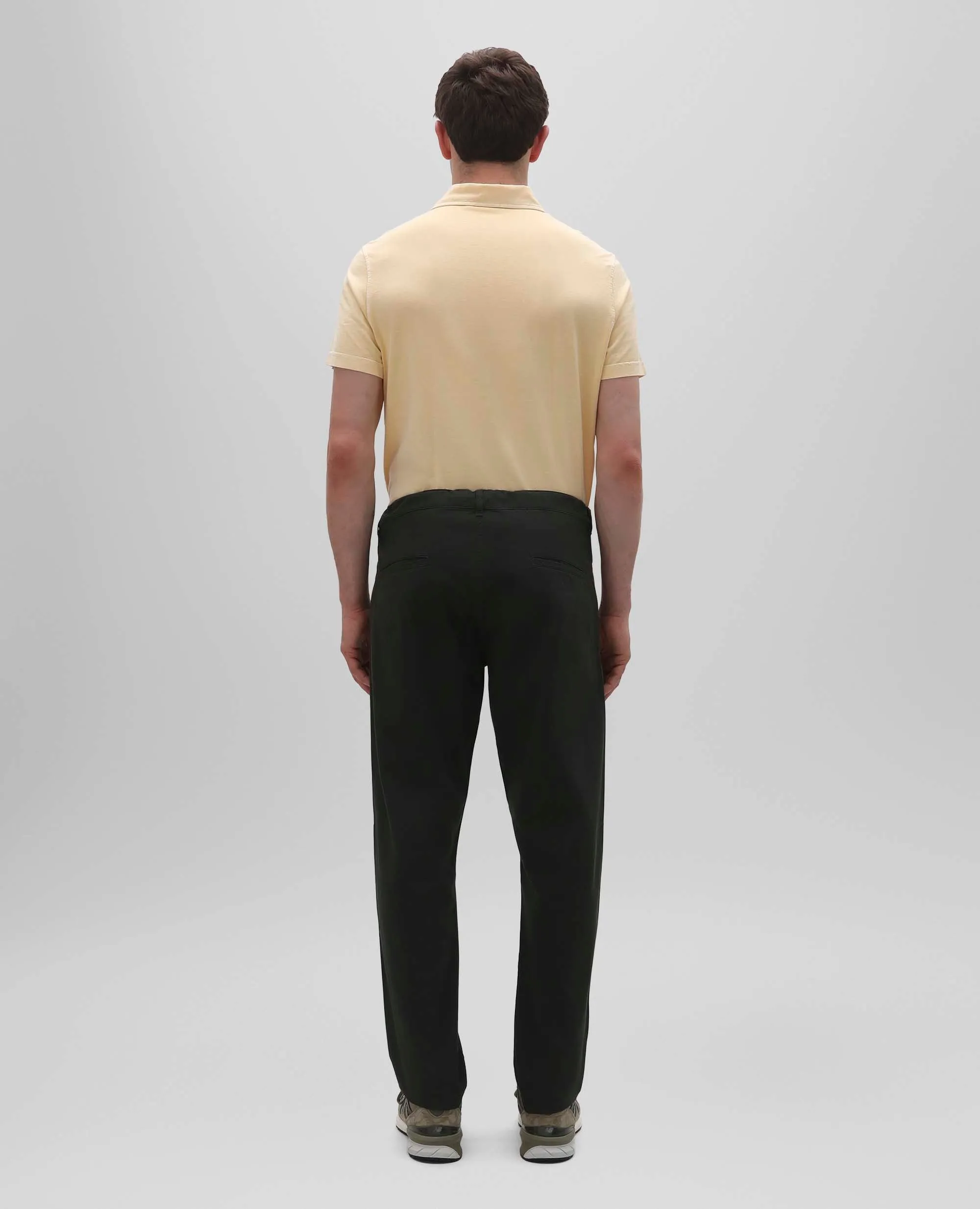 PANTALONI CHINO IN GABARDINE DI COTONE - MILITARE sold by Aspesi product image thumbnail 3