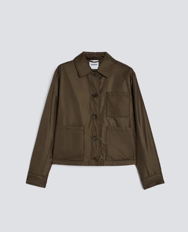 GIACCA IN NYLON - MILITARE made by Aspesi