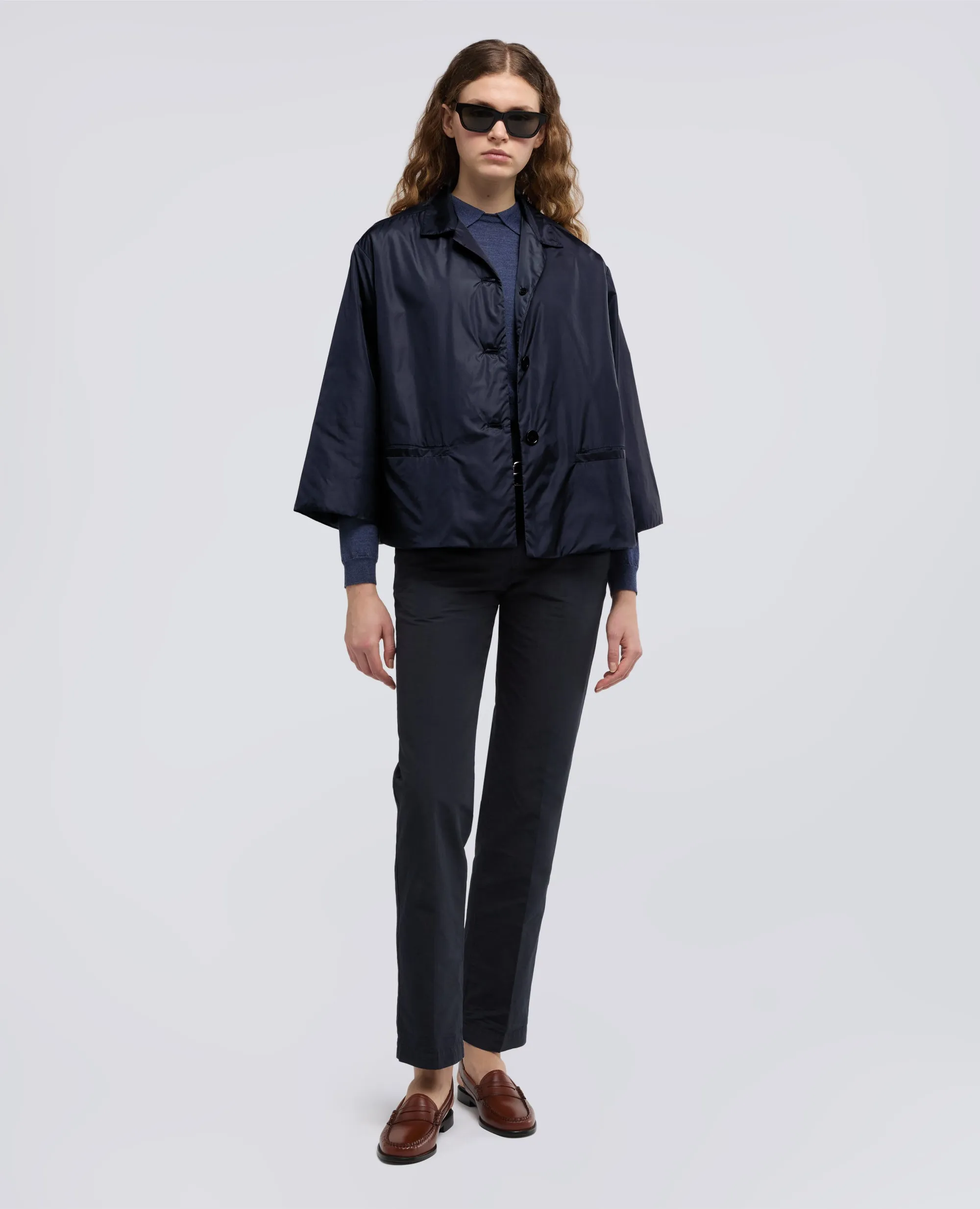 GIACCA IN NYLON - NAVY sold by Aspesi product image thumbnail 2