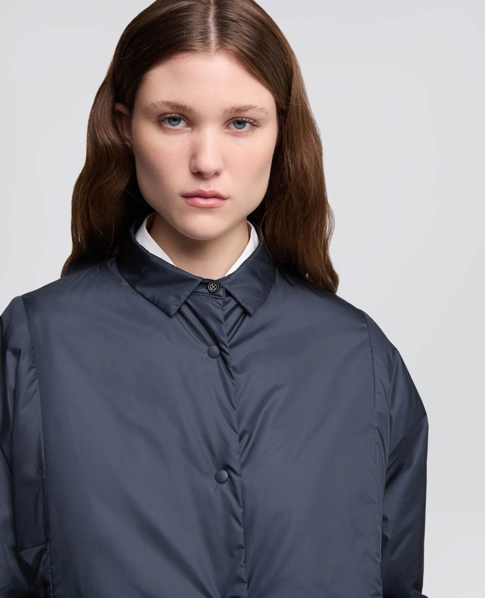 CAMICIA IN NYLON IMBOTTITA - NAVY sold by Aspesi product image thumbnail 4