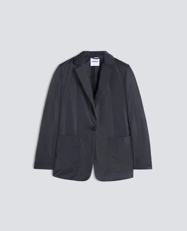 GIACCA IN NYLON IMBOTTITA - NERO sold by Aspesi