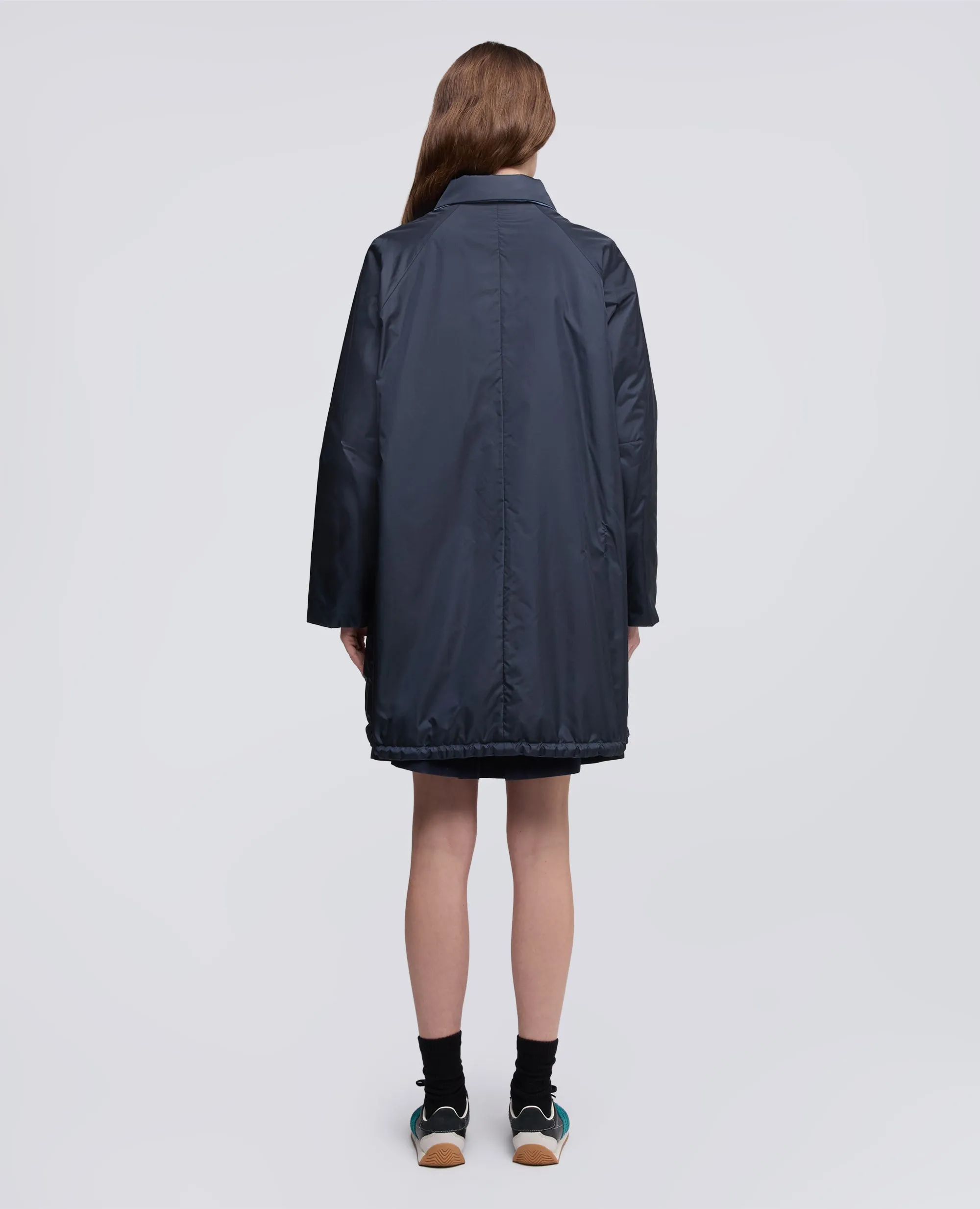 CAPPOTTO REVERSIBILE BICOLORE IN NYLON - NAVY+AVIO sold by Aspesi product image thumbnail 3