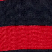 POLO IN COTONE A MANICHE CORTE - ROSSO/BLU sold by Aspesi product image thumbnail 5